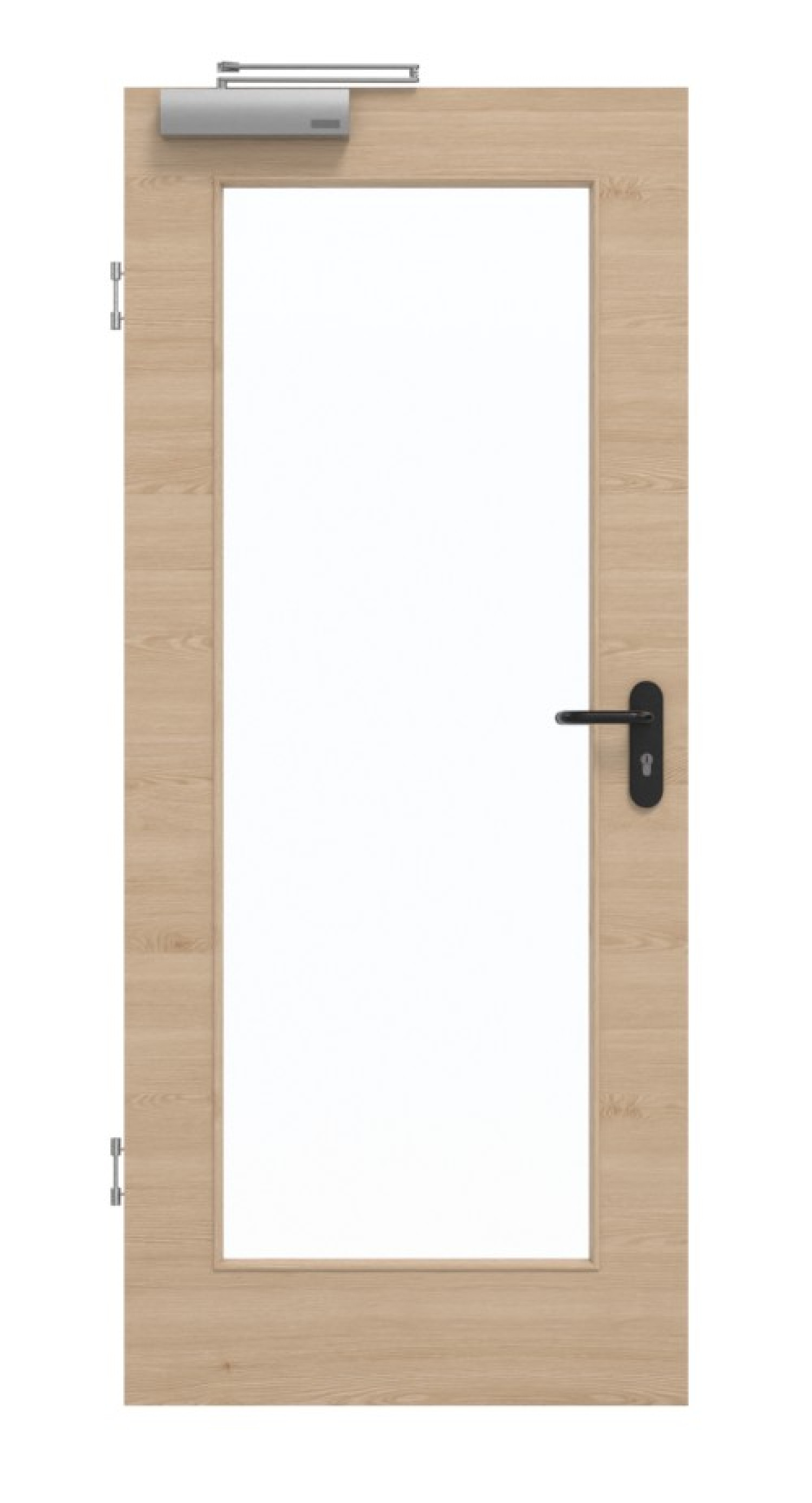 GARANT Rauchschutztür Quer Authentic Achat GCK08 mit Lichtausschnitt LA-2