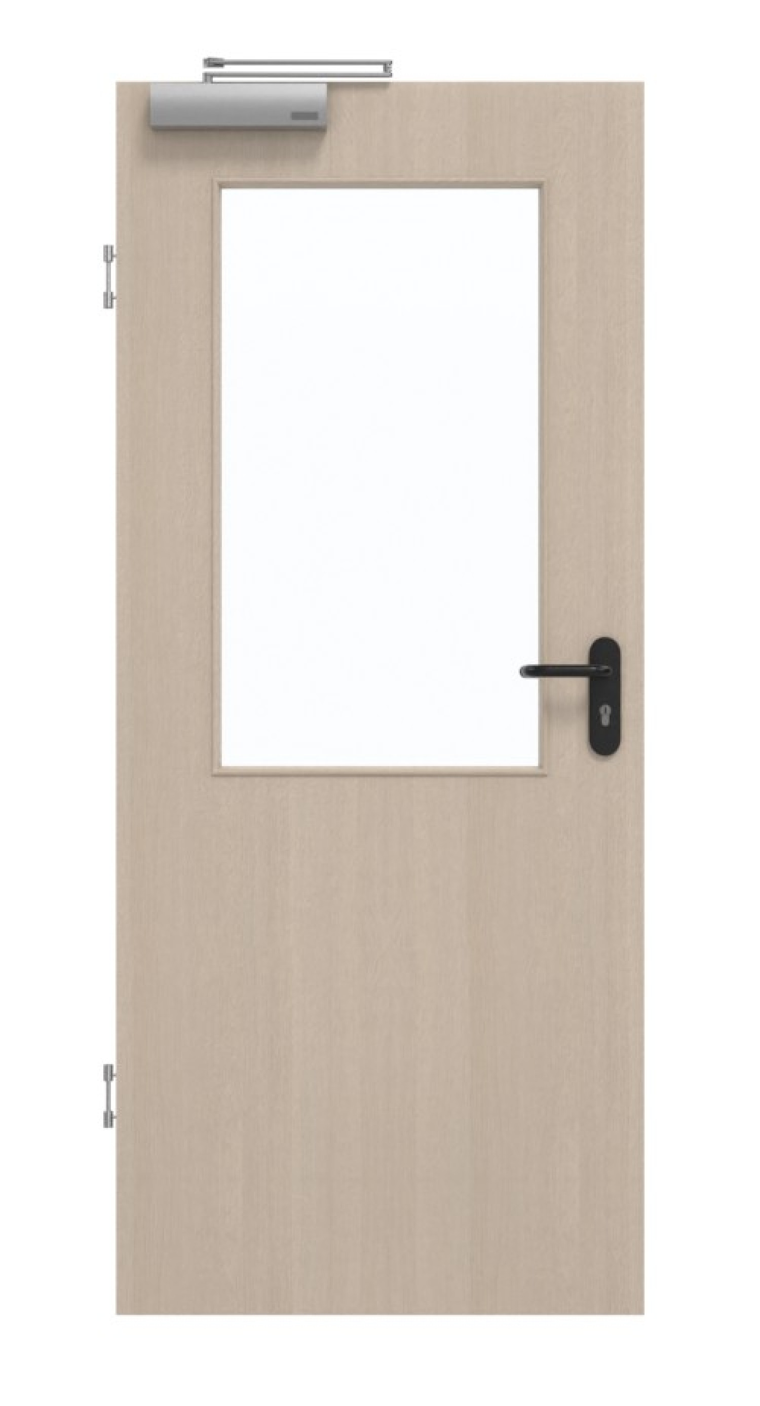 GARANT Rauchschutztür Authentic Akazie GCK08 mit Lichtausschnitt LA-6