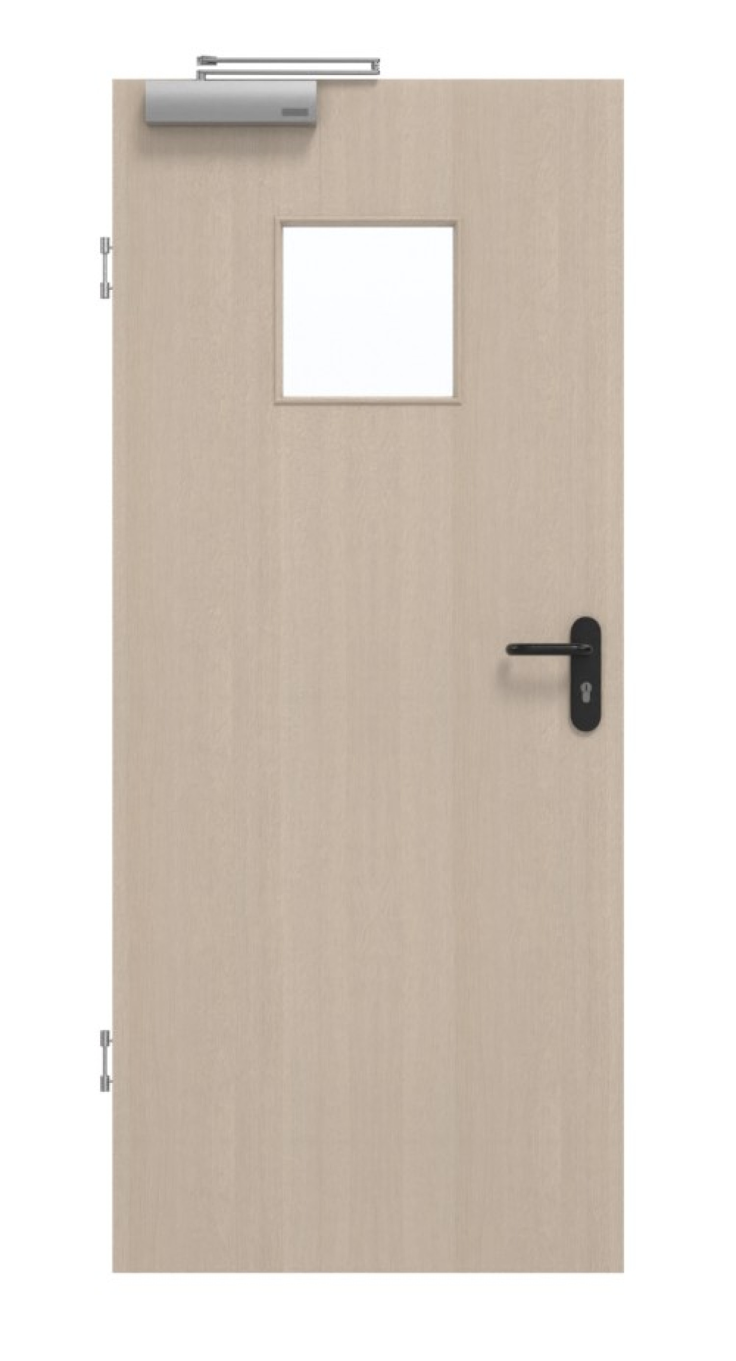 GARANT Rauchschutztür Authentic Akazie GCK08 mit Lichtausschnitt LA-7