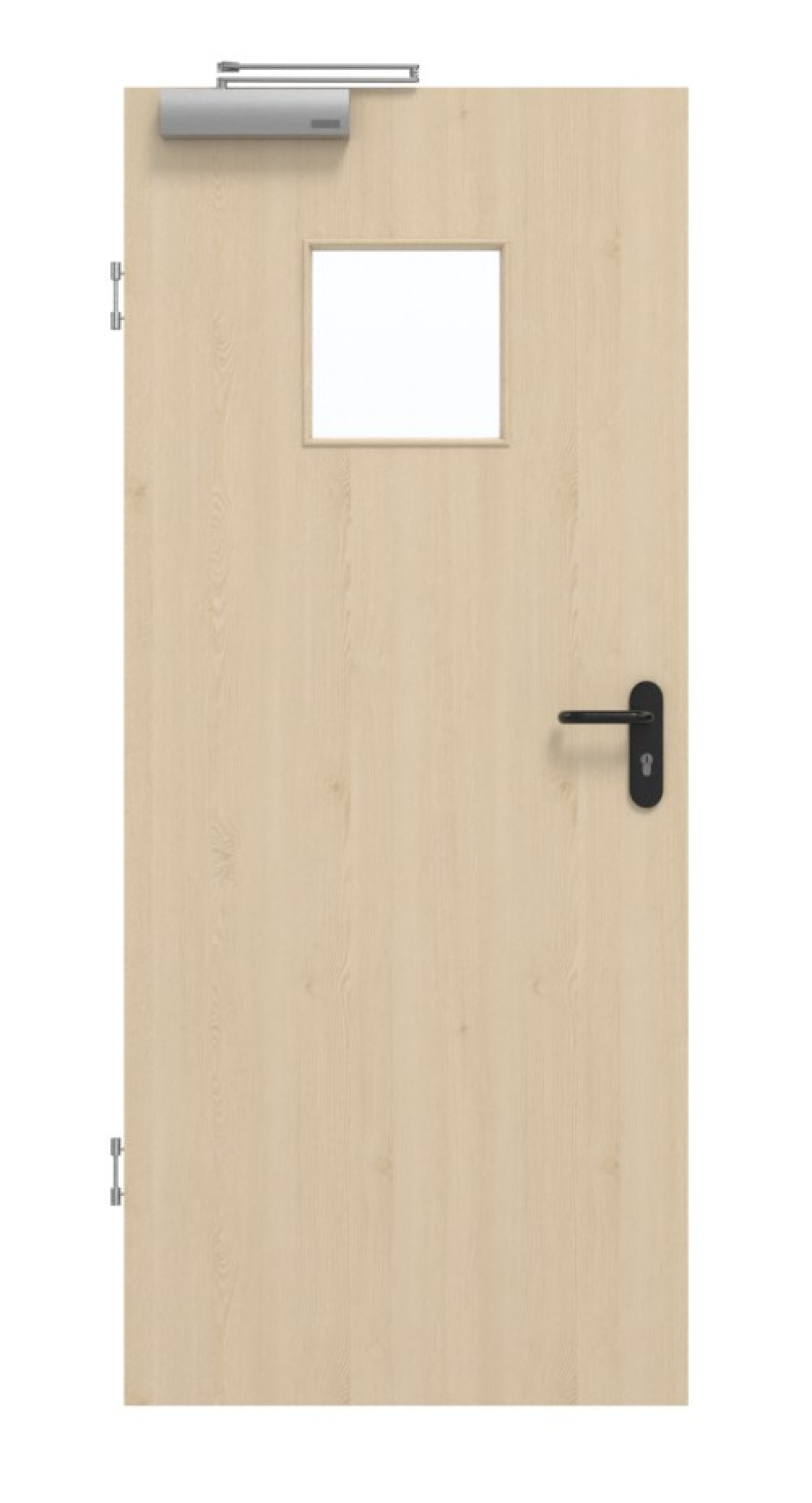 GARANT Rauchschutztür Authentic Sand CePaL mit Lichtausschnitt LA-7