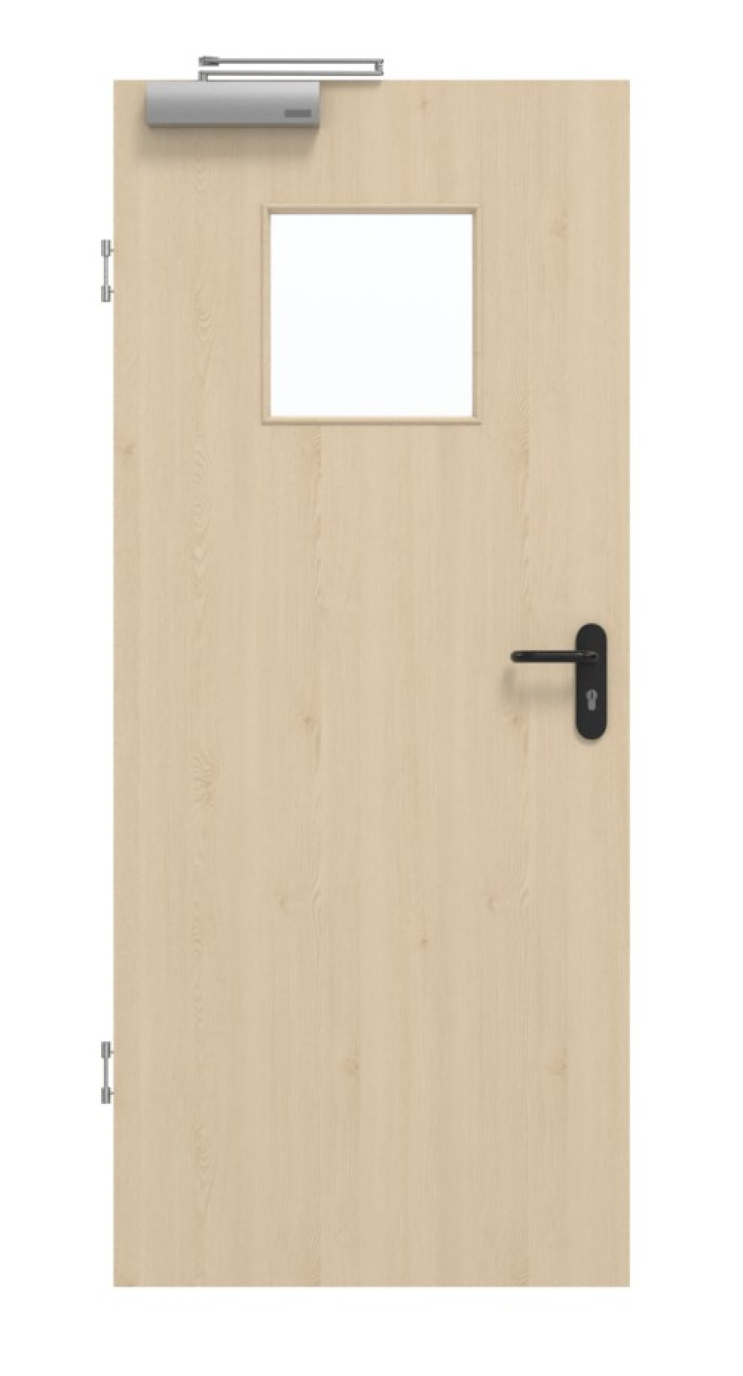 GARANT Rauchschutztür Authentic Sand CePaL mit Lichtausschnitt LA-8