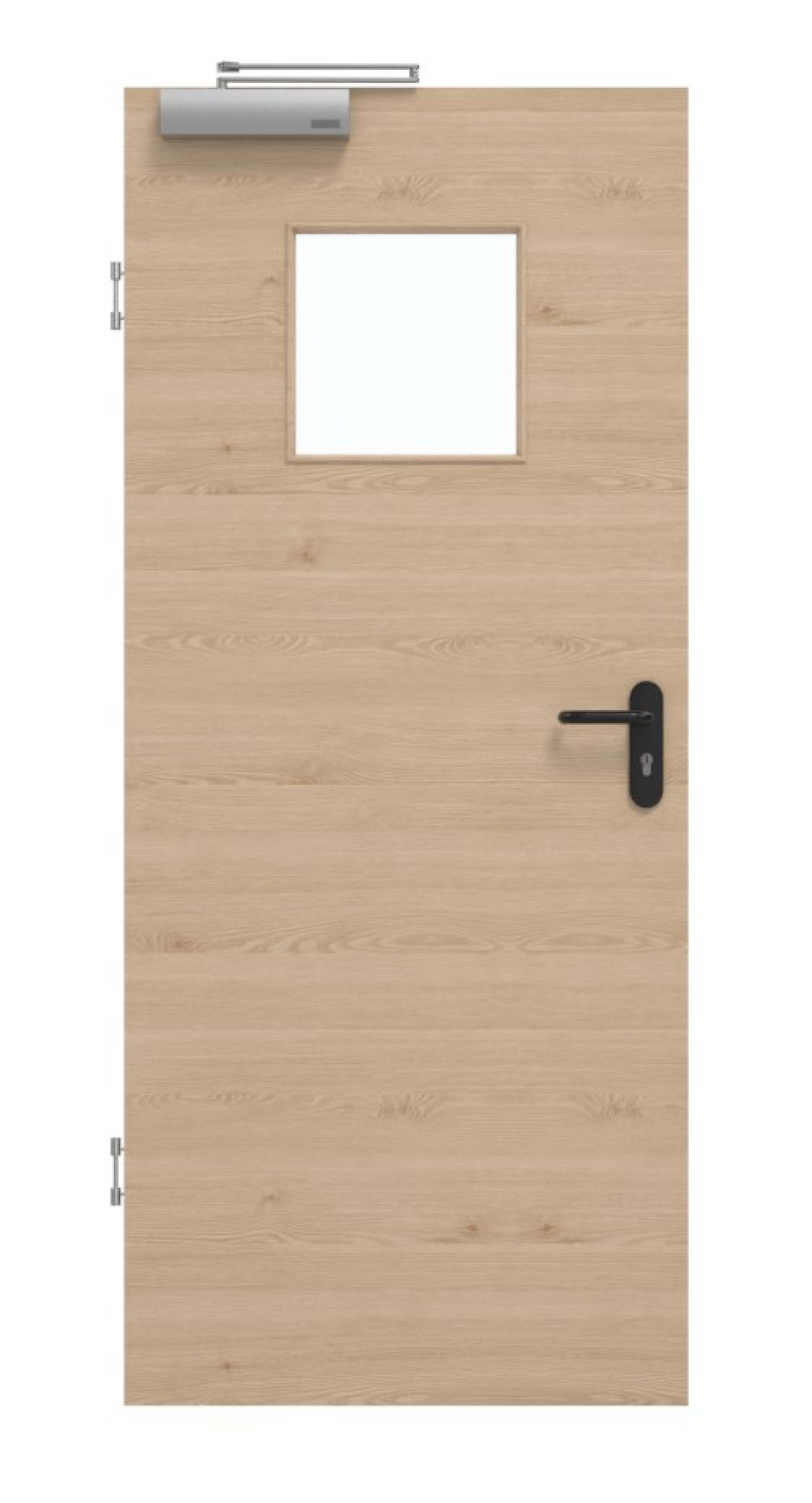 GARANT Rauchschutztür Quer Authentic Achat GCK08 mit Lichtausschnitt LA-8