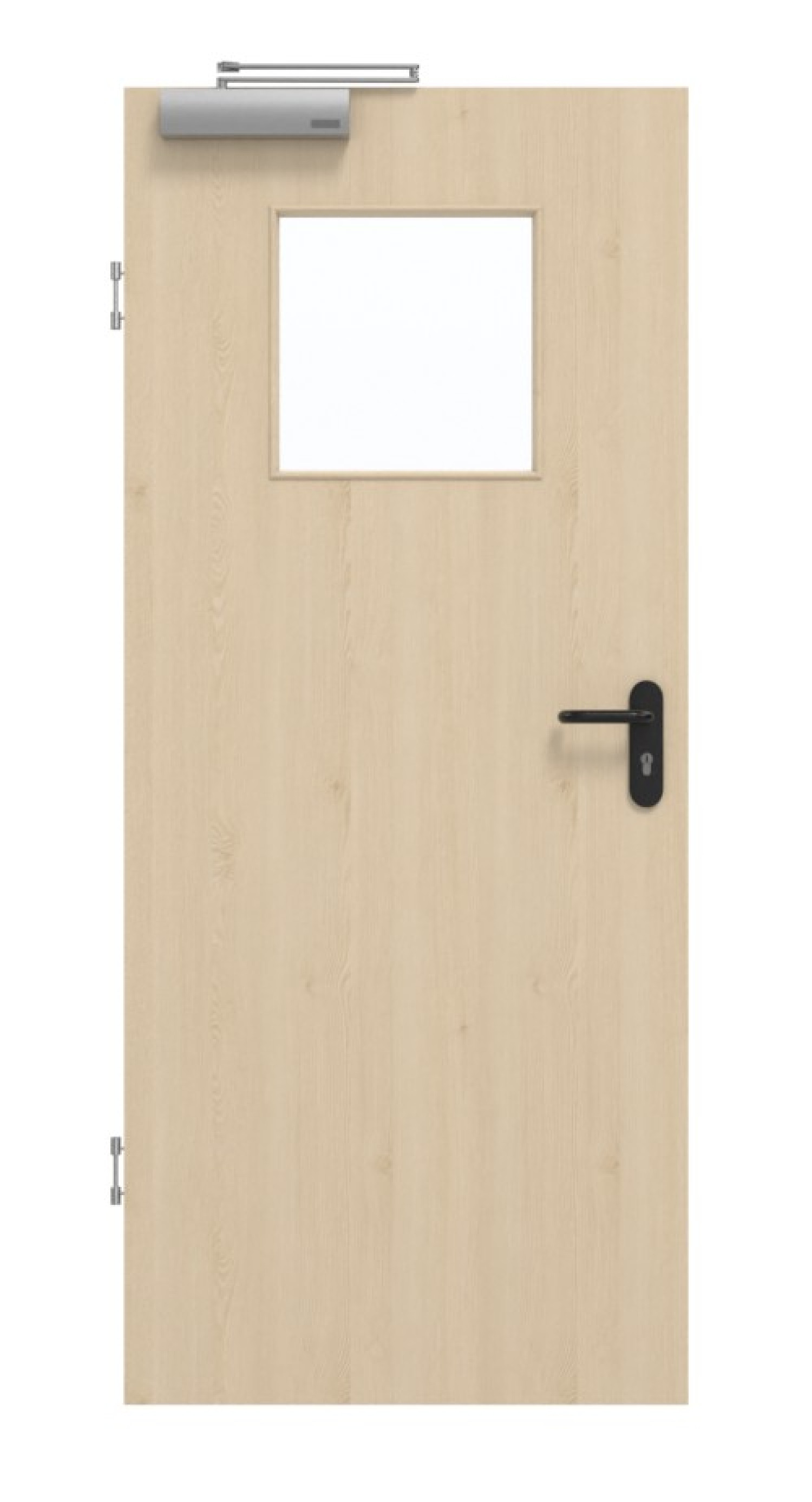 GARANT Rauchschutztür Authentic Sand CePaL mit Lichtausschnitt LA-9