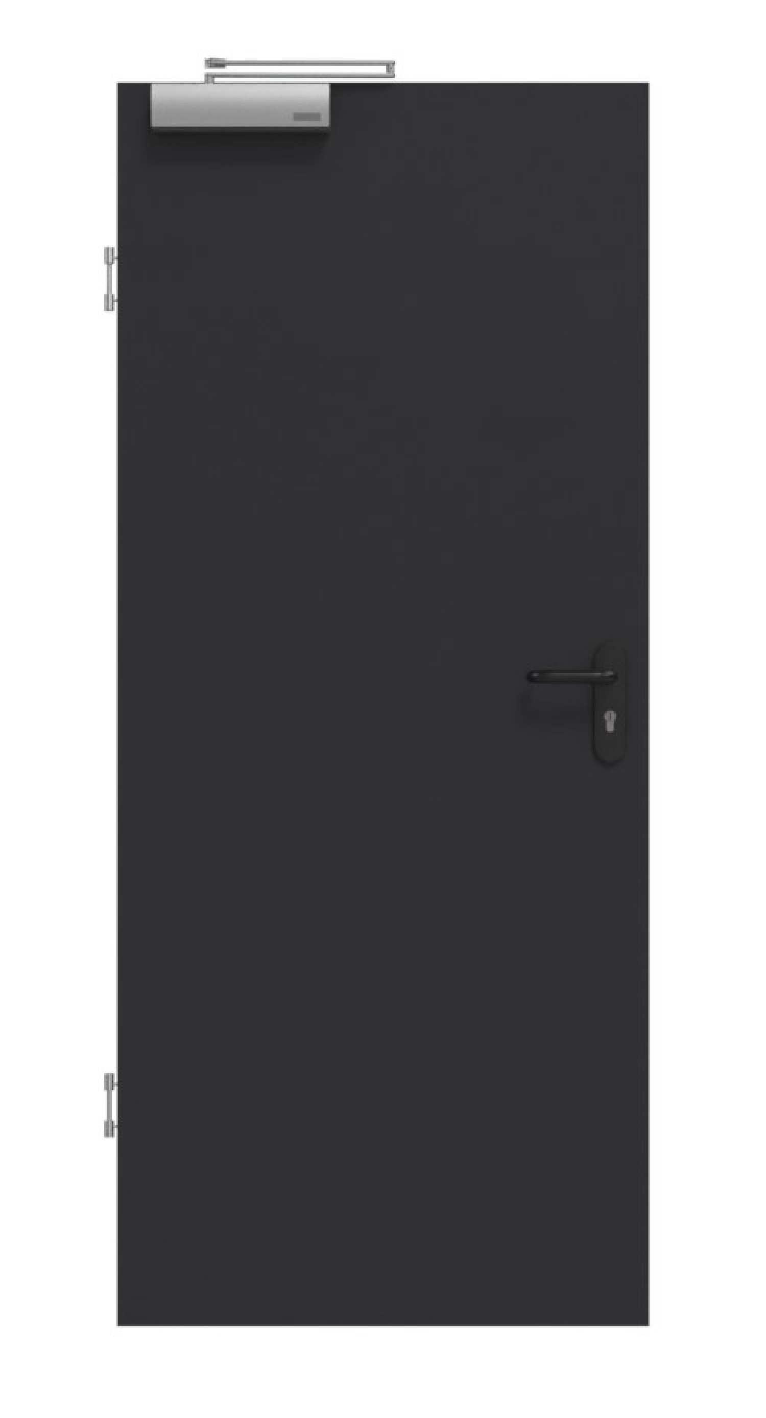 GARANT Rauchschutztür Matt RAL 9005 G-TEC