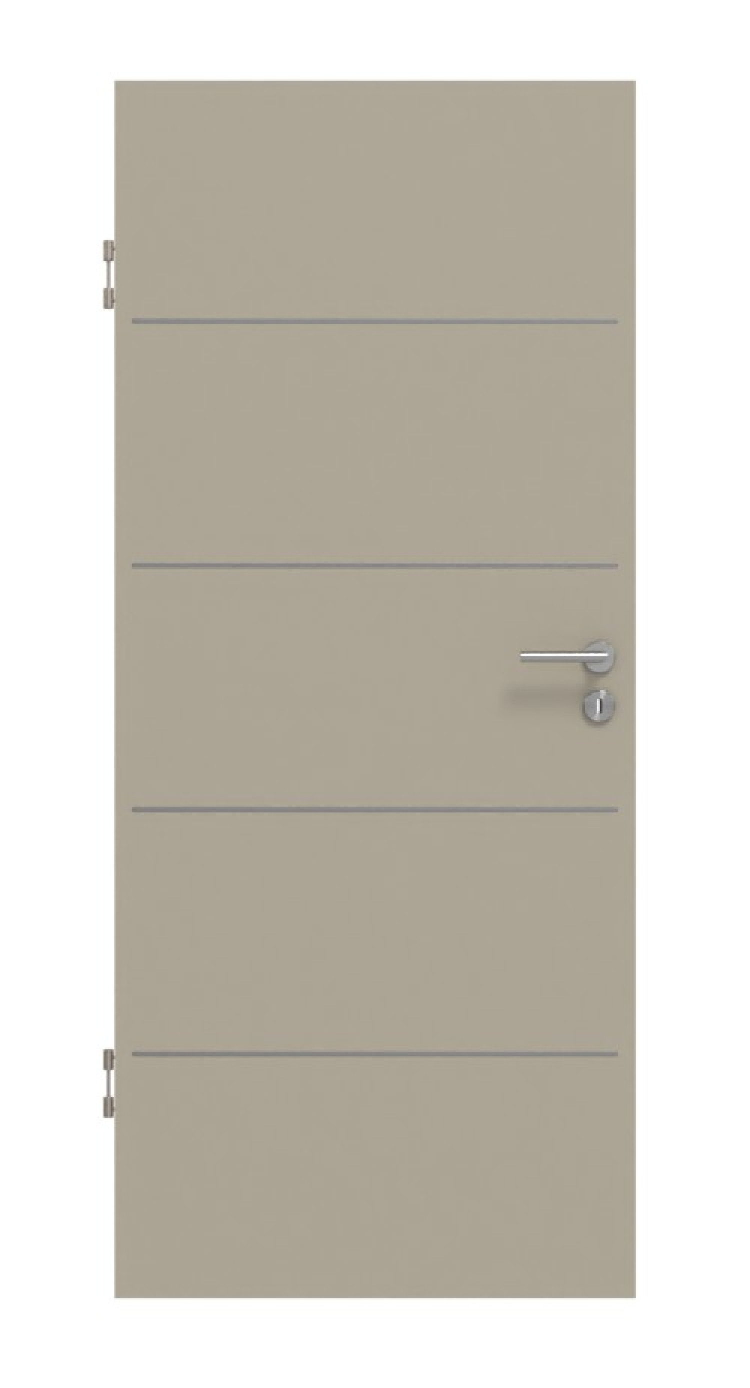 GARANT Schallschutztür Aura 830 Matt Seidengrau 7044 G-TEC
