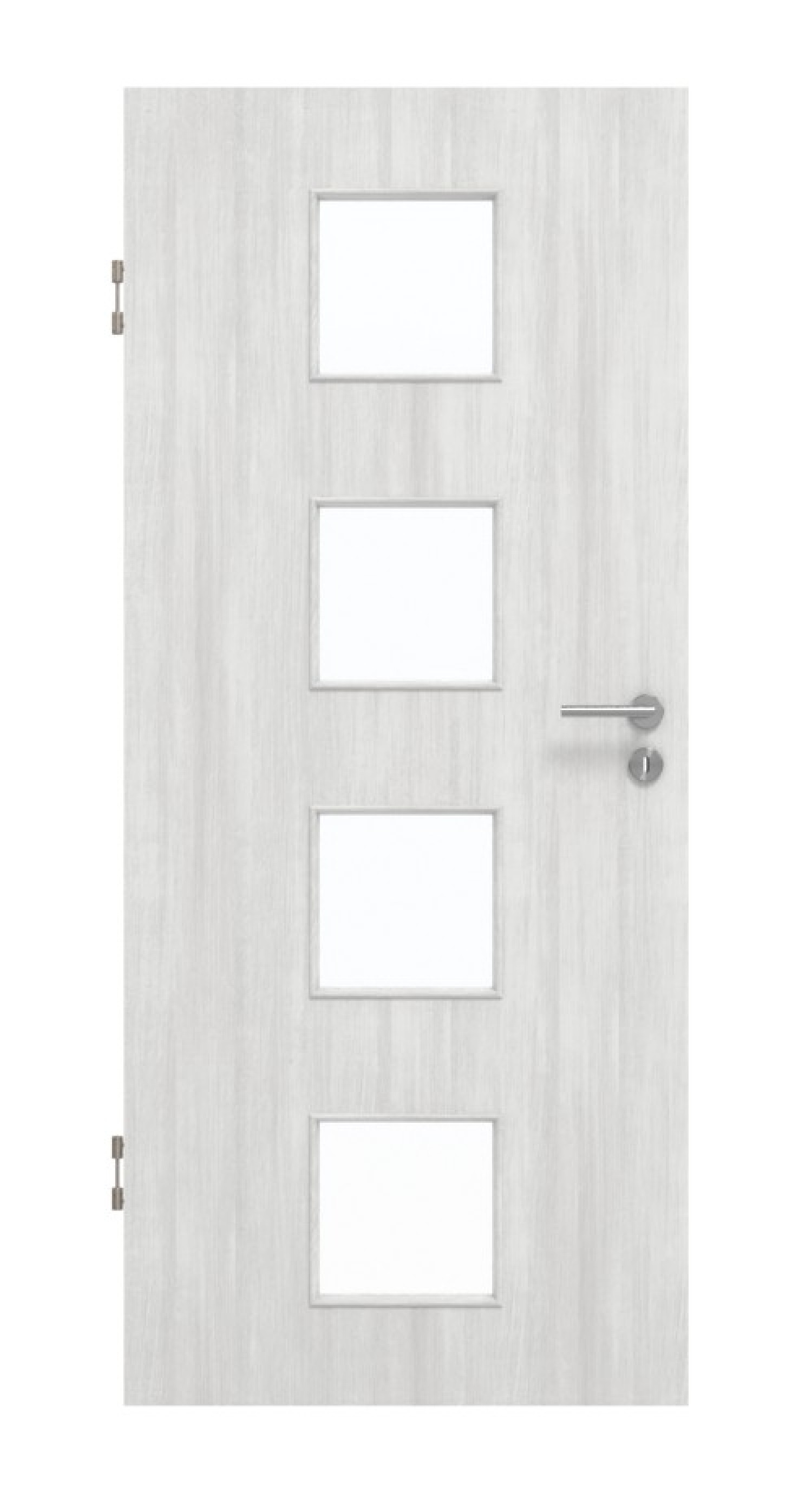GARANT Schallschutztür Authentic Grigio CePaL mit Lichtausschnitt LA-10