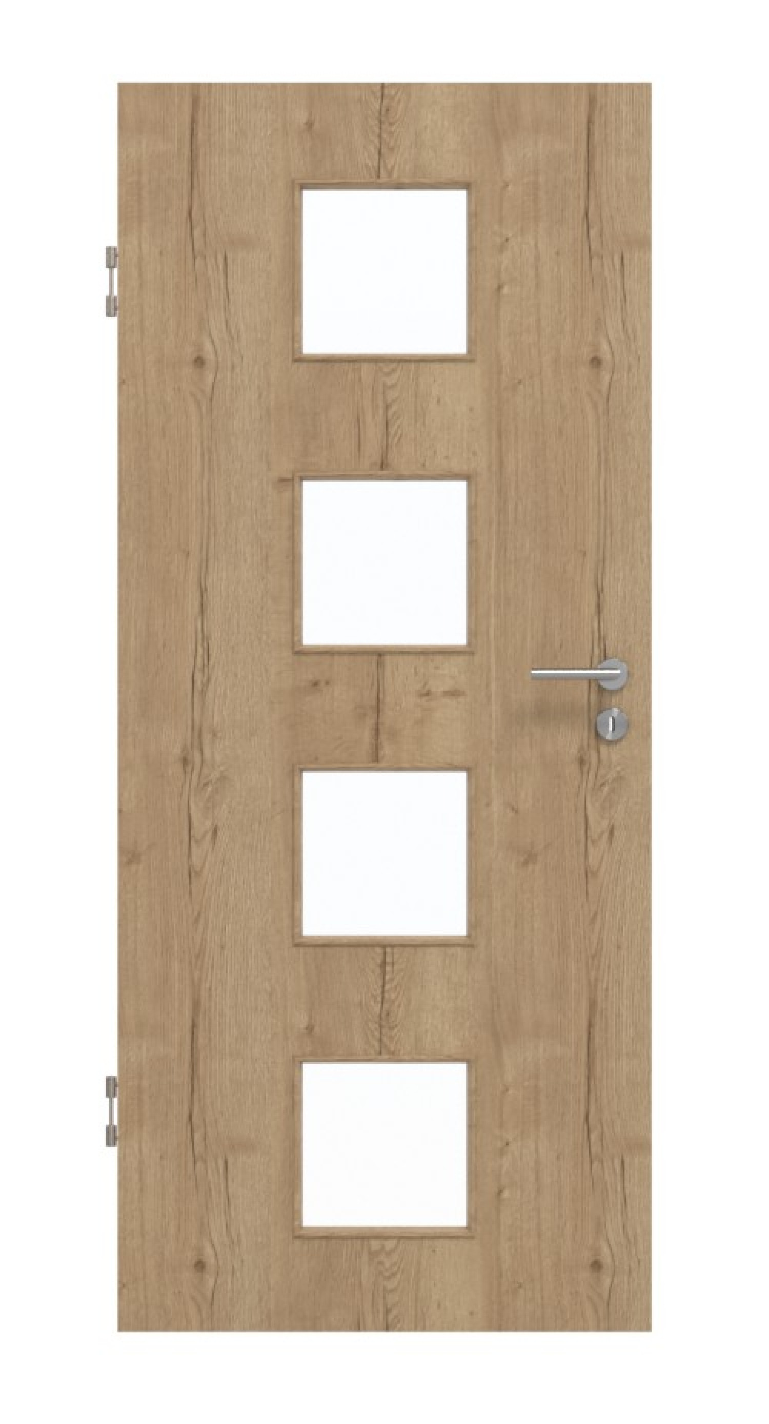 GARANT Schallschutztür Authentic Risseiche GCK08 mit Lichtausschnitt LA-10