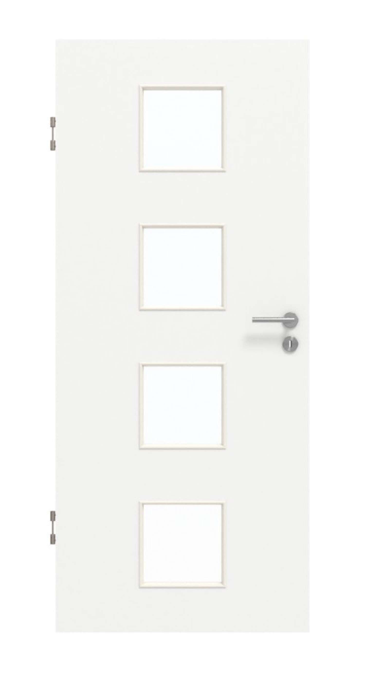 GARANT Schallschutztür U11209SD Edelweiß GHK08 mit Lichtausschnitt LA-10