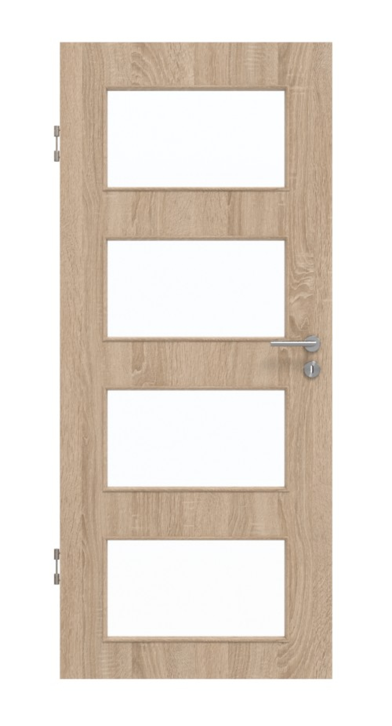 GARANT Schallschutztür Authentic Eiche GCK08 mit Lichtausschnitt LA-11