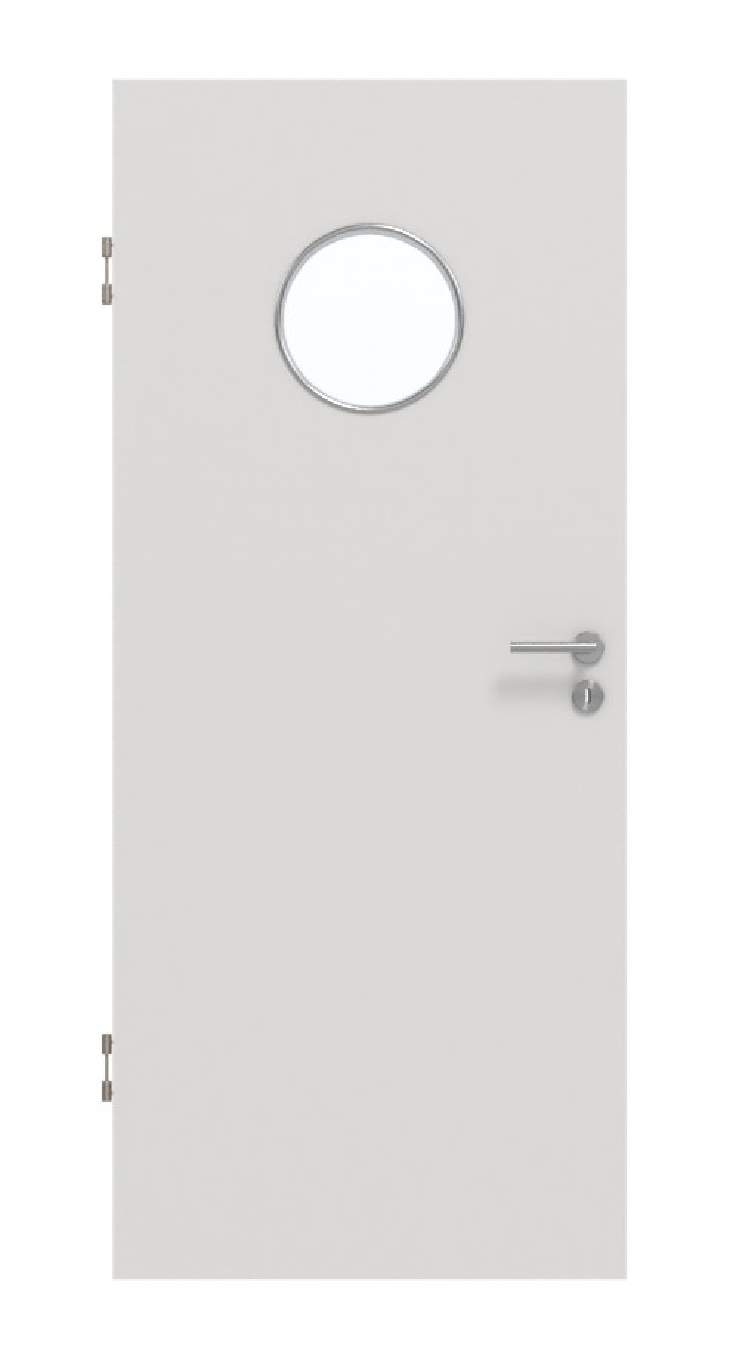 GARANT Schallschutztür 0160-60 Silver Grey CePaL mit Lichtausschnitt LA-12