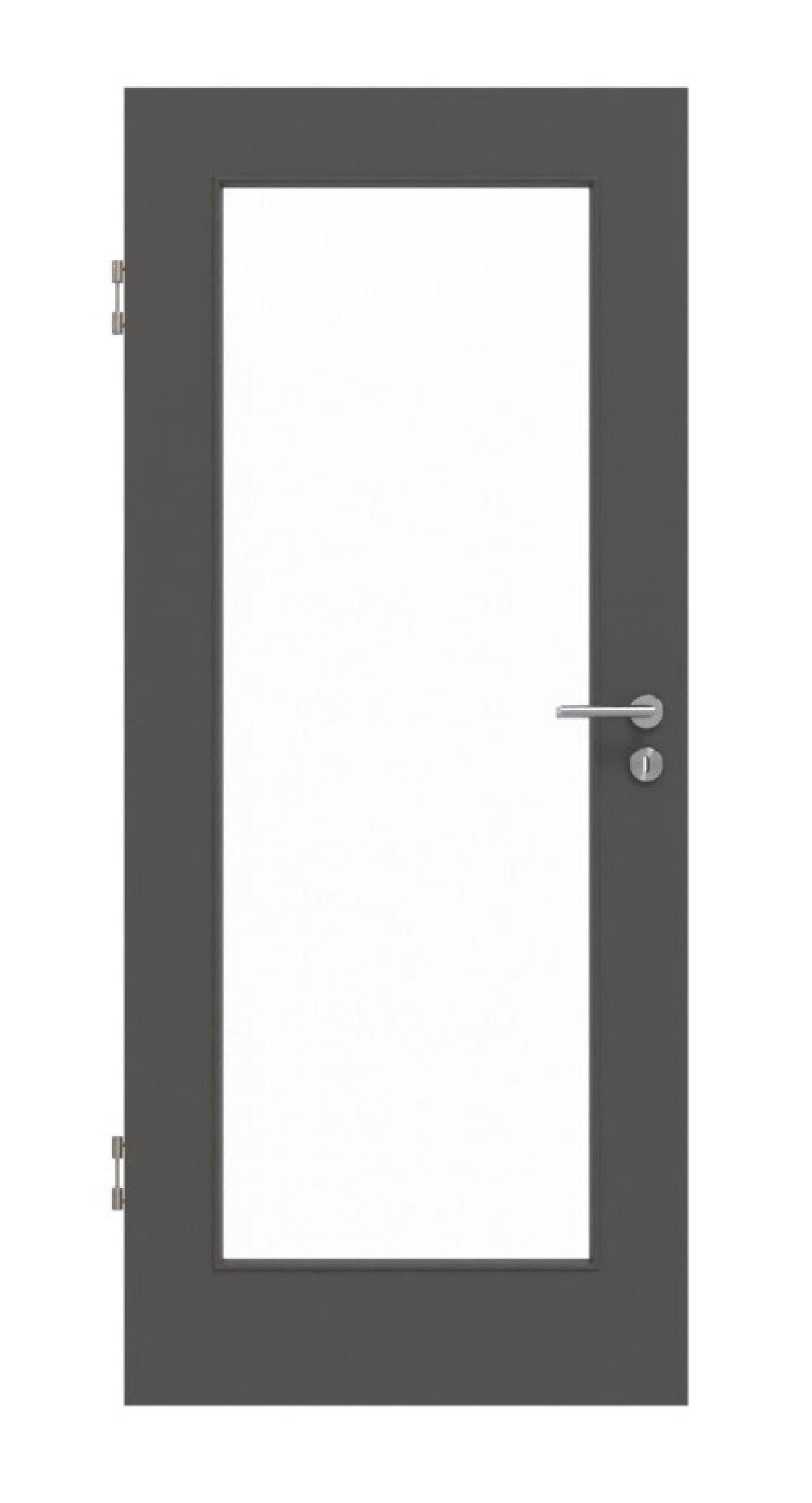 GARANT Schallschutztür 10622-60 Ebony CePaL mit Lichtausschnitt LA-2