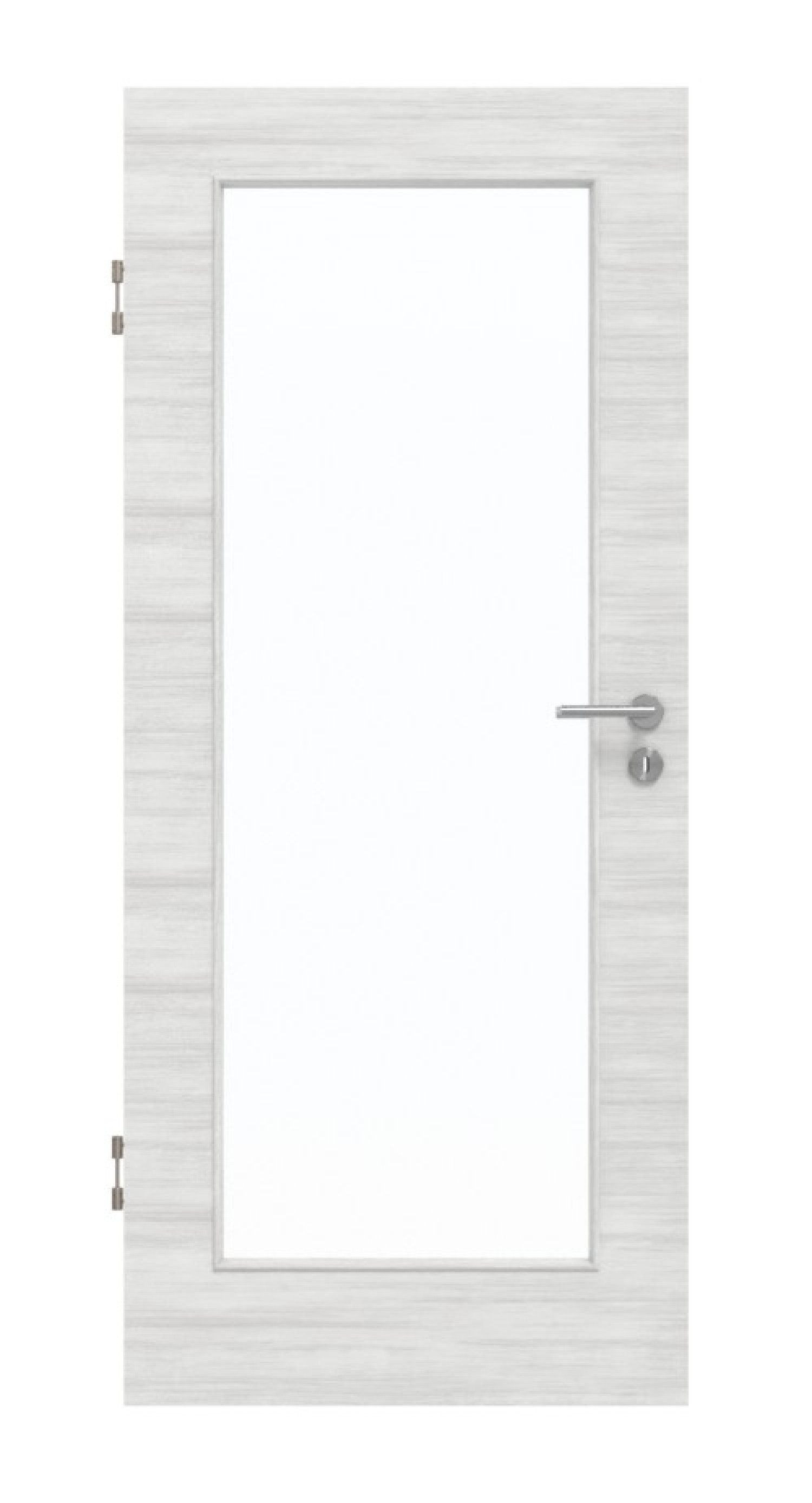 GARANT Schallschutztür Quer Authentic Grigio GCK08 mit Lichtausschnitt LA-2