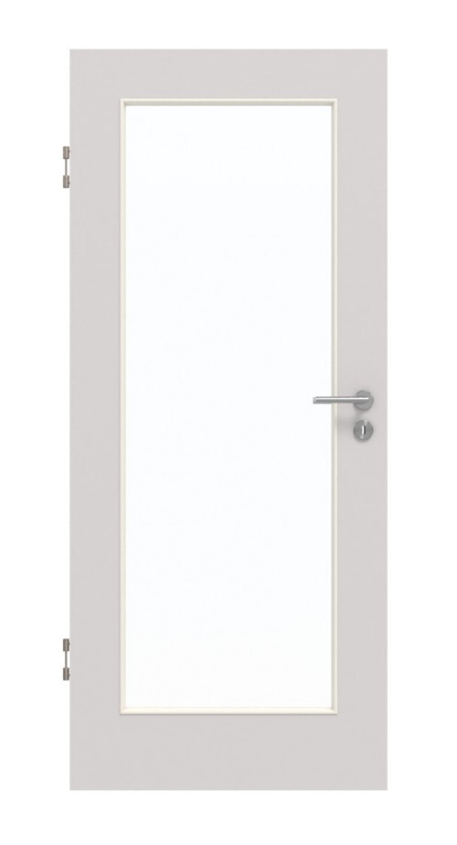 GARANT Schallschutztür U12188SD Lichtgrau GHK08 mit Lichtausschnitt LA-2