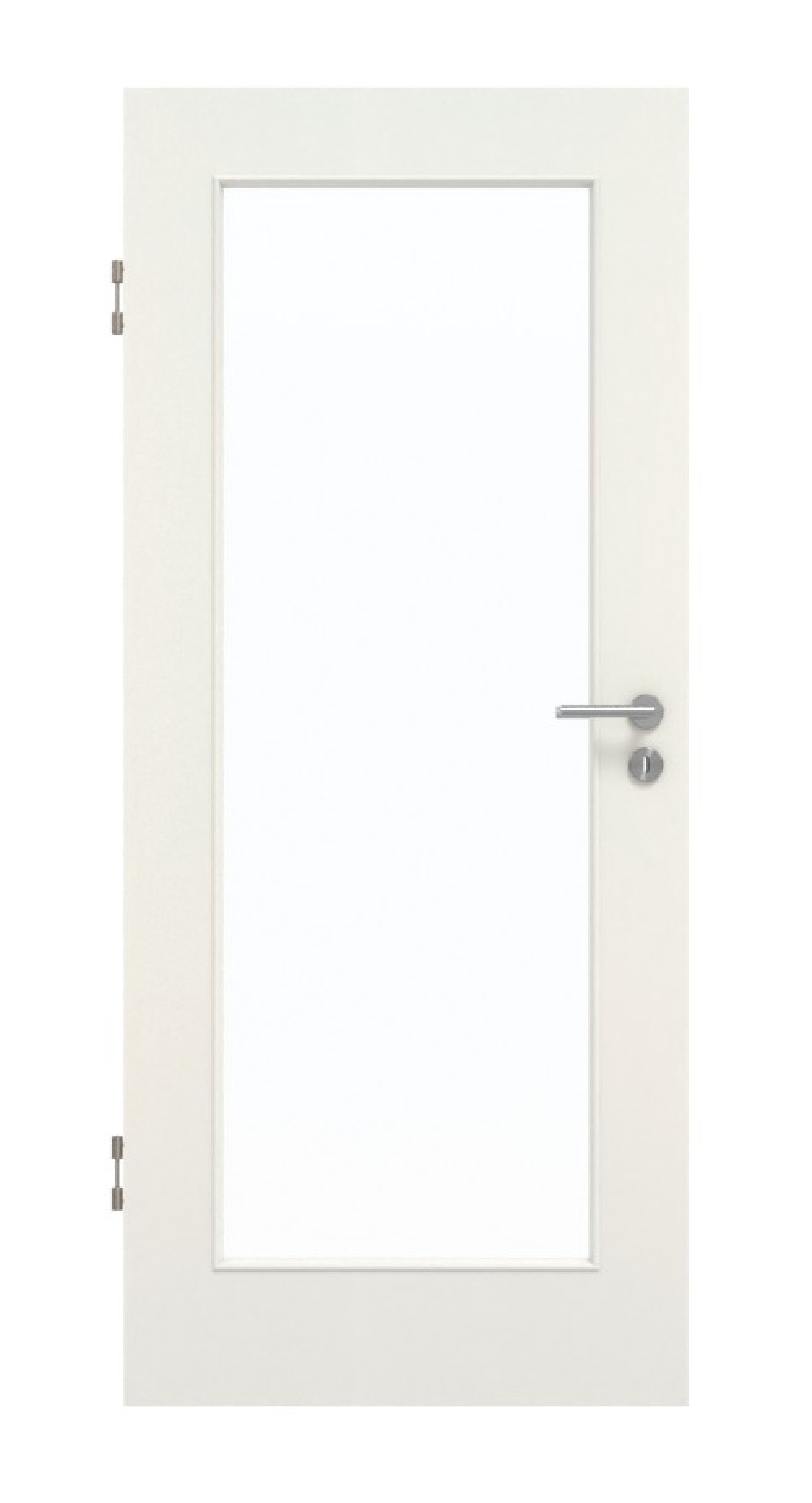 GARANT Schallschutztür Weiß Struktur Premium GCK08 mit Lichtausschnitt LA-2