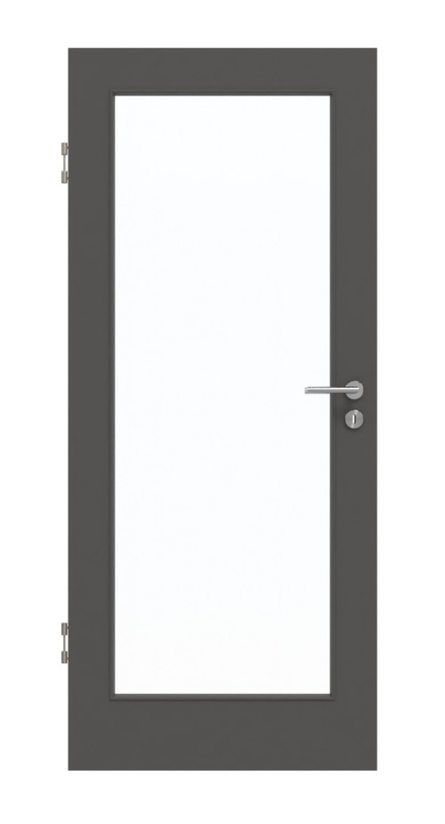 GARANT Schallschutztür 10622-60 Ebony CePaL mit Lichtausschnitt LA-3