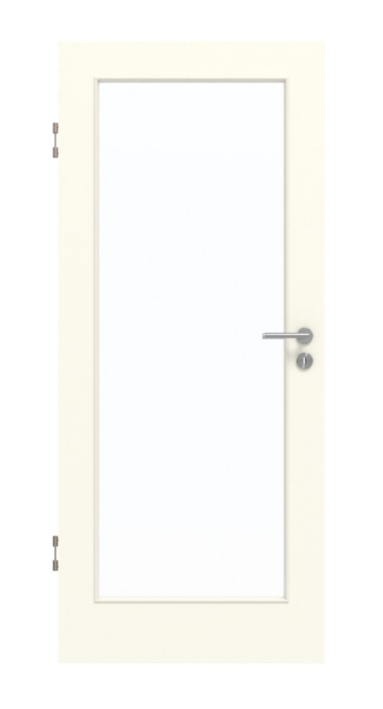 GARANT Schallschutztür W980ST15 Platinweiß GHK08 mit Lichtausschnitt LA-3