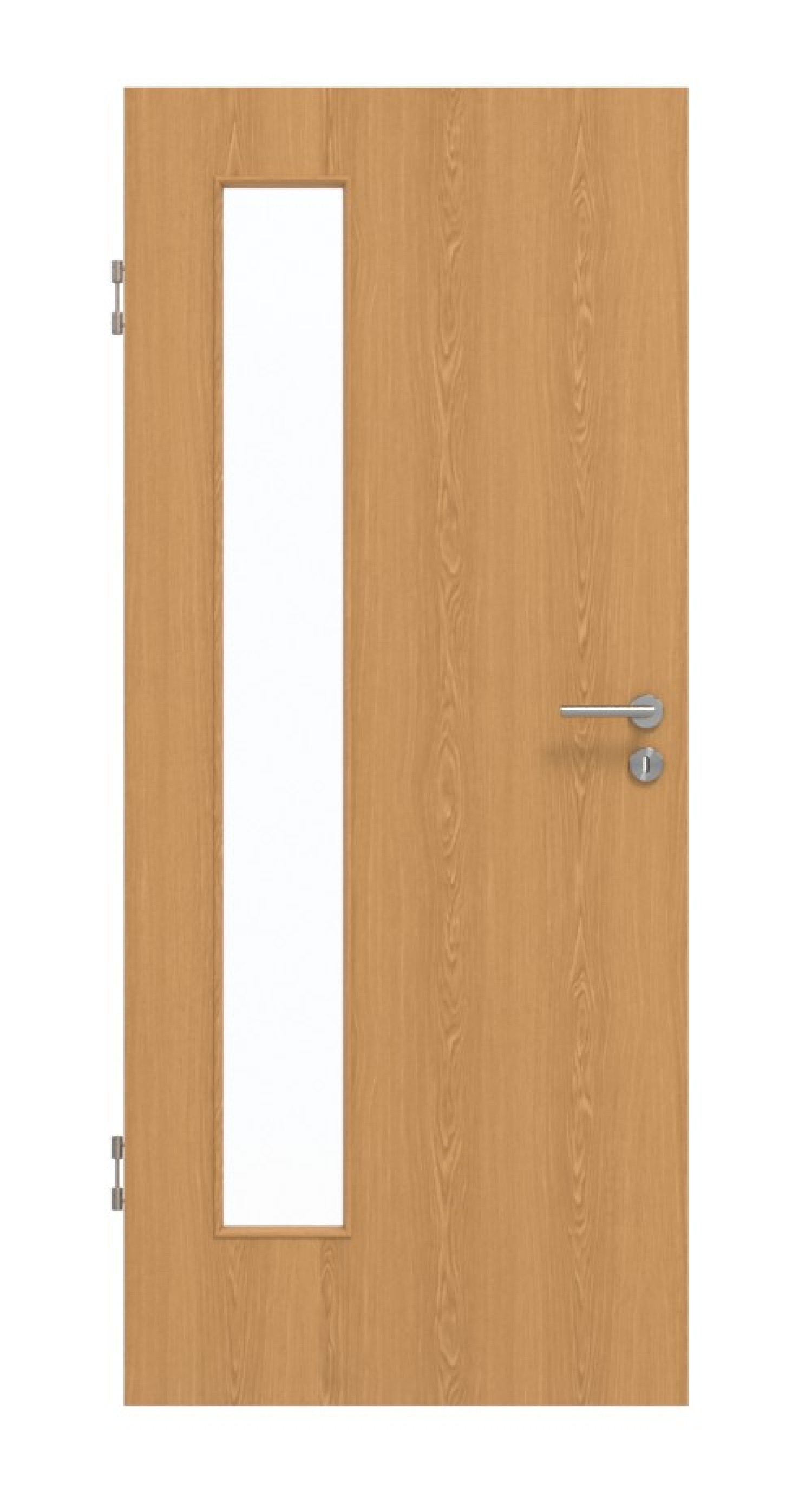 GARANT Schallschutztür Eiche Premium GCK08 mit Lichtausschnitt LA-4 bandseitig