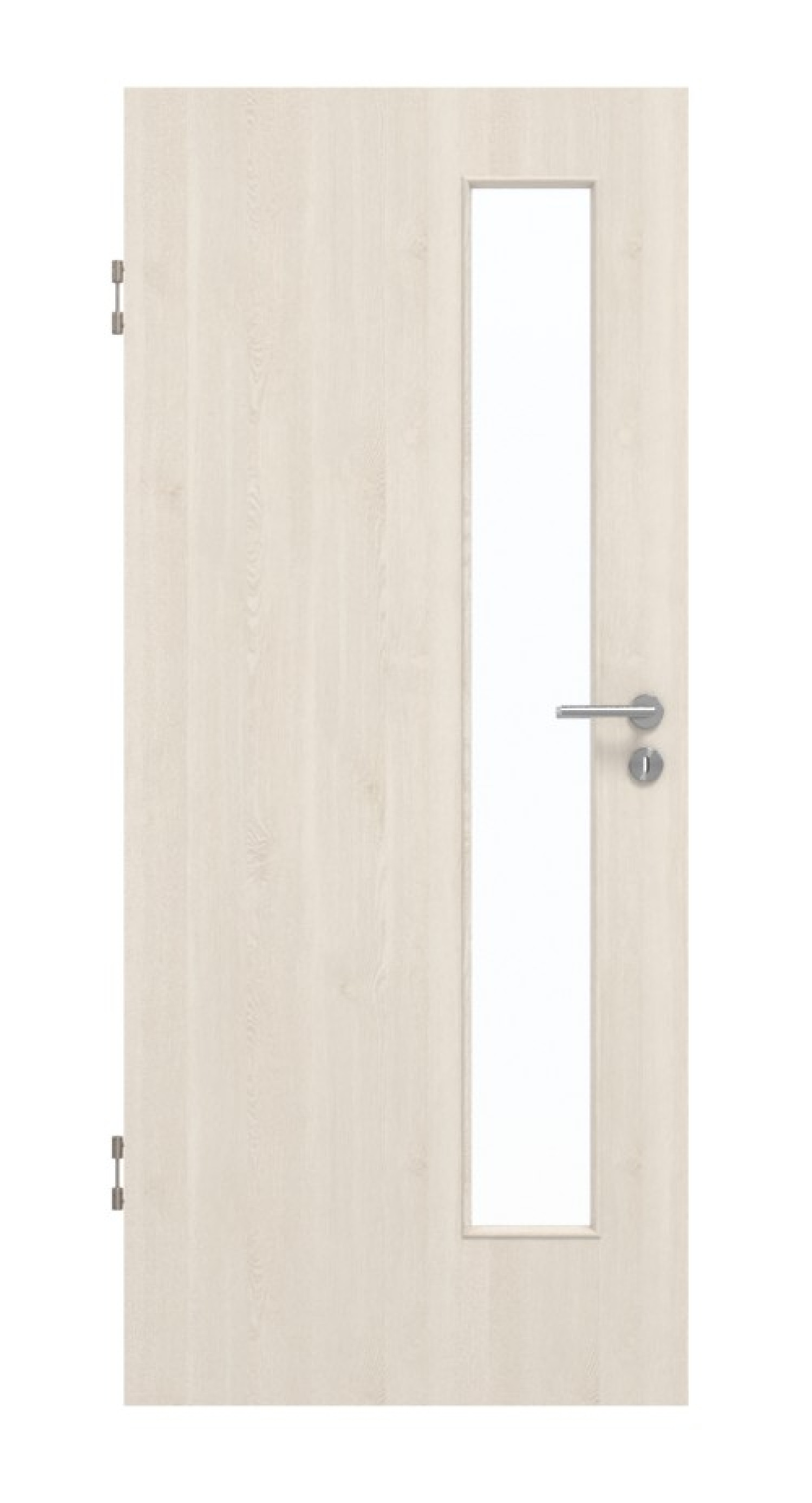 GARANT Schallschutztür Authentic Perl GCK08 mit Lichtausschnitt LA-4 schlossseitig