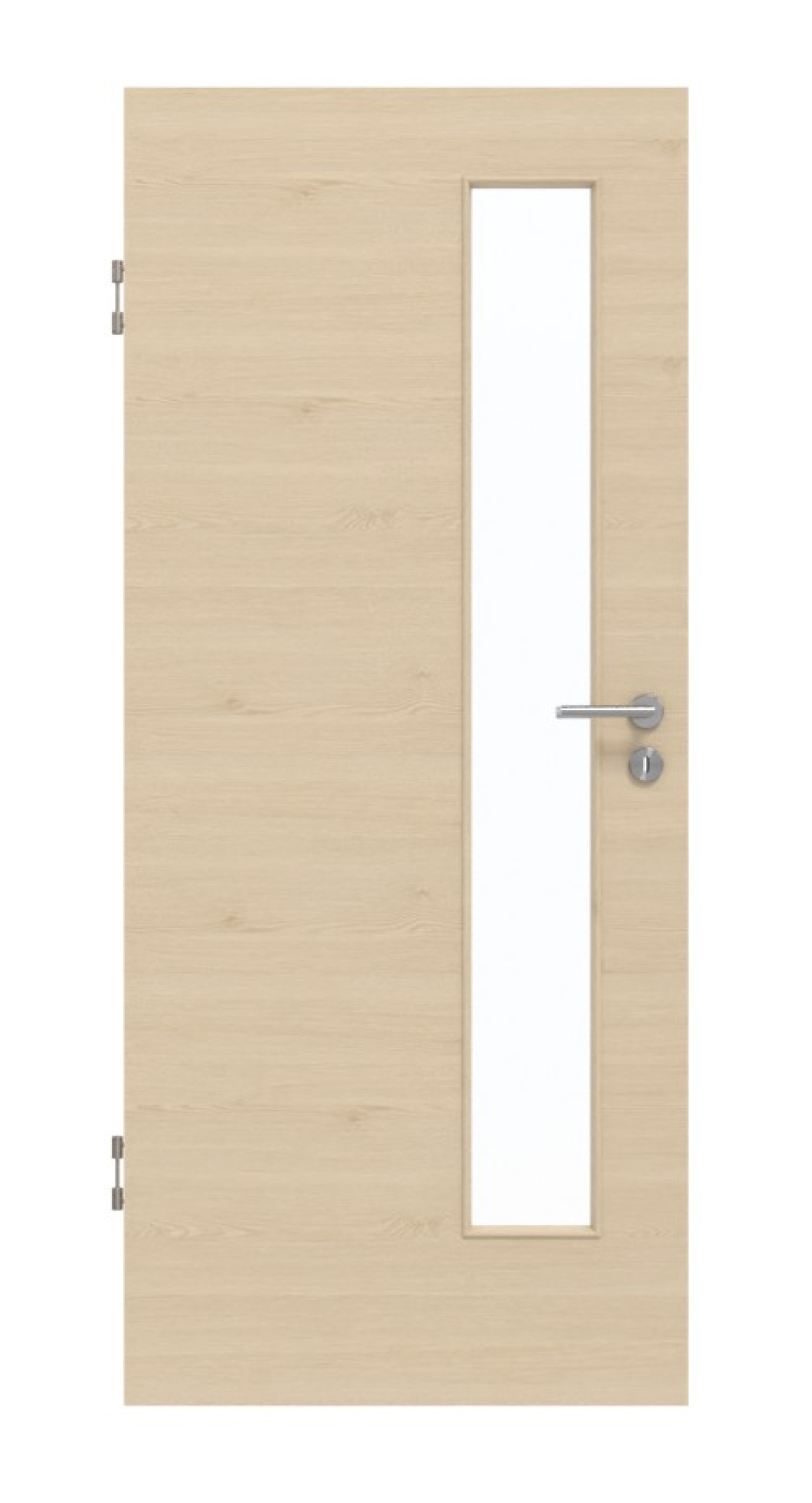 GARANT Schallschutztür Quer Authentic Sand GCK08 mit Lichtausschnitt LA-4 schlossseitig