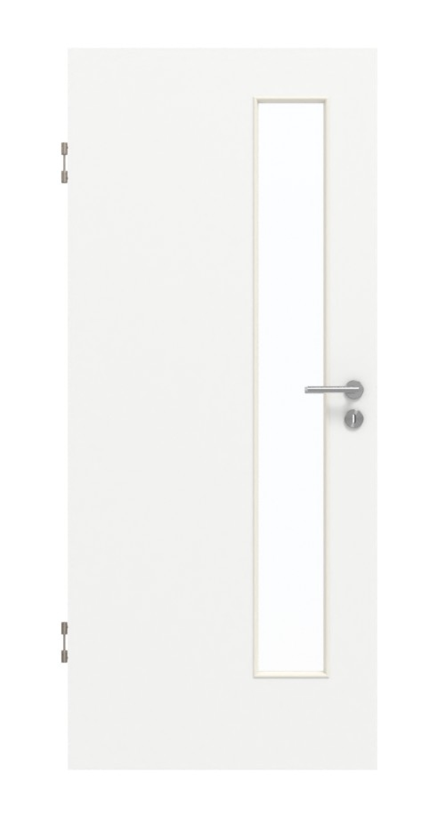 GARANT Schallschutztür U11209SD Edelweiß GHK08 mit Lichtausschnitt LA-4 schlossseitig