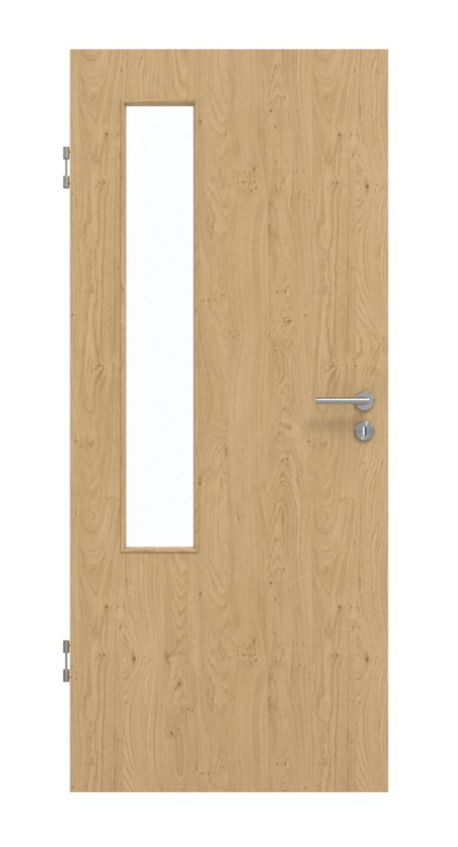 GARANT Schallschutztür Authentic Asteiche GCK08 mit Lichtausschnitt LA-5 bandseitig