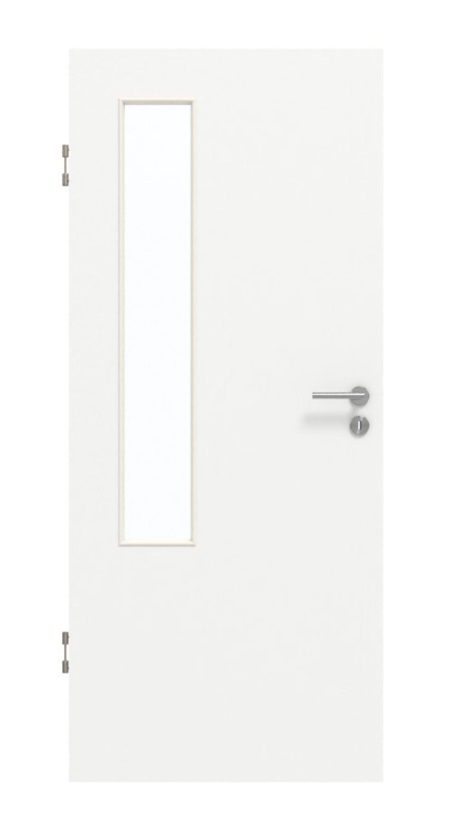 GARANT Schallschutztür U11209SD Edelweiß GHK08 mit Lichtausschnitt LA-5 bandseitig