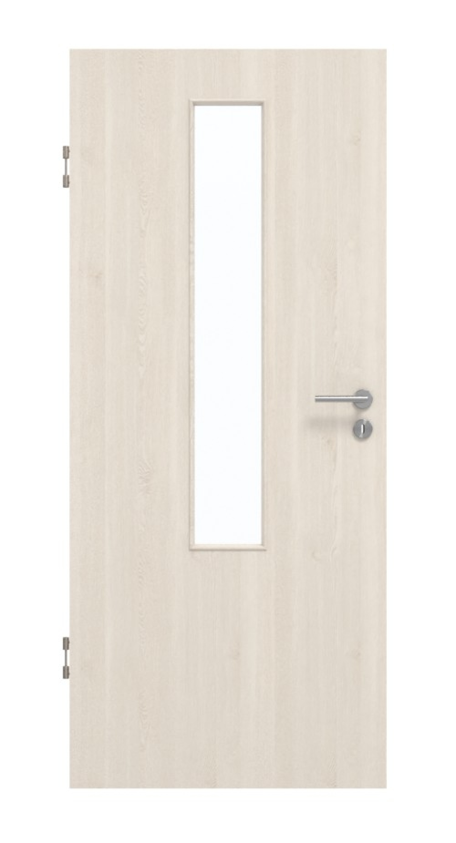 GARANT Schallschutztür Authentic Perl GCK08 mit Lichtausschnitt LA-5 mittig