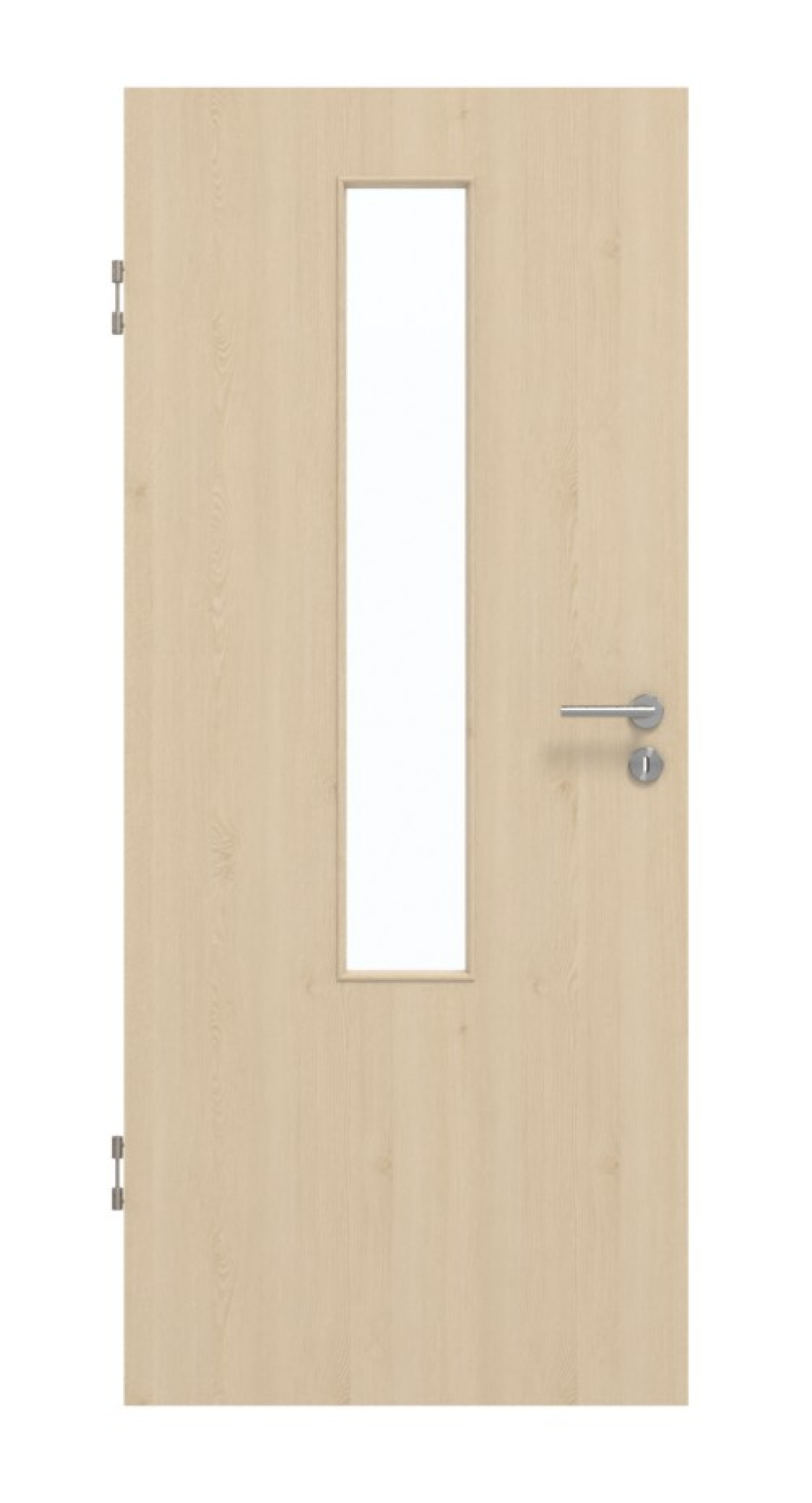 GARANT Schallschutztür Authentic Sand GCK08 mit Lichtausschnitt LA-5 mittig