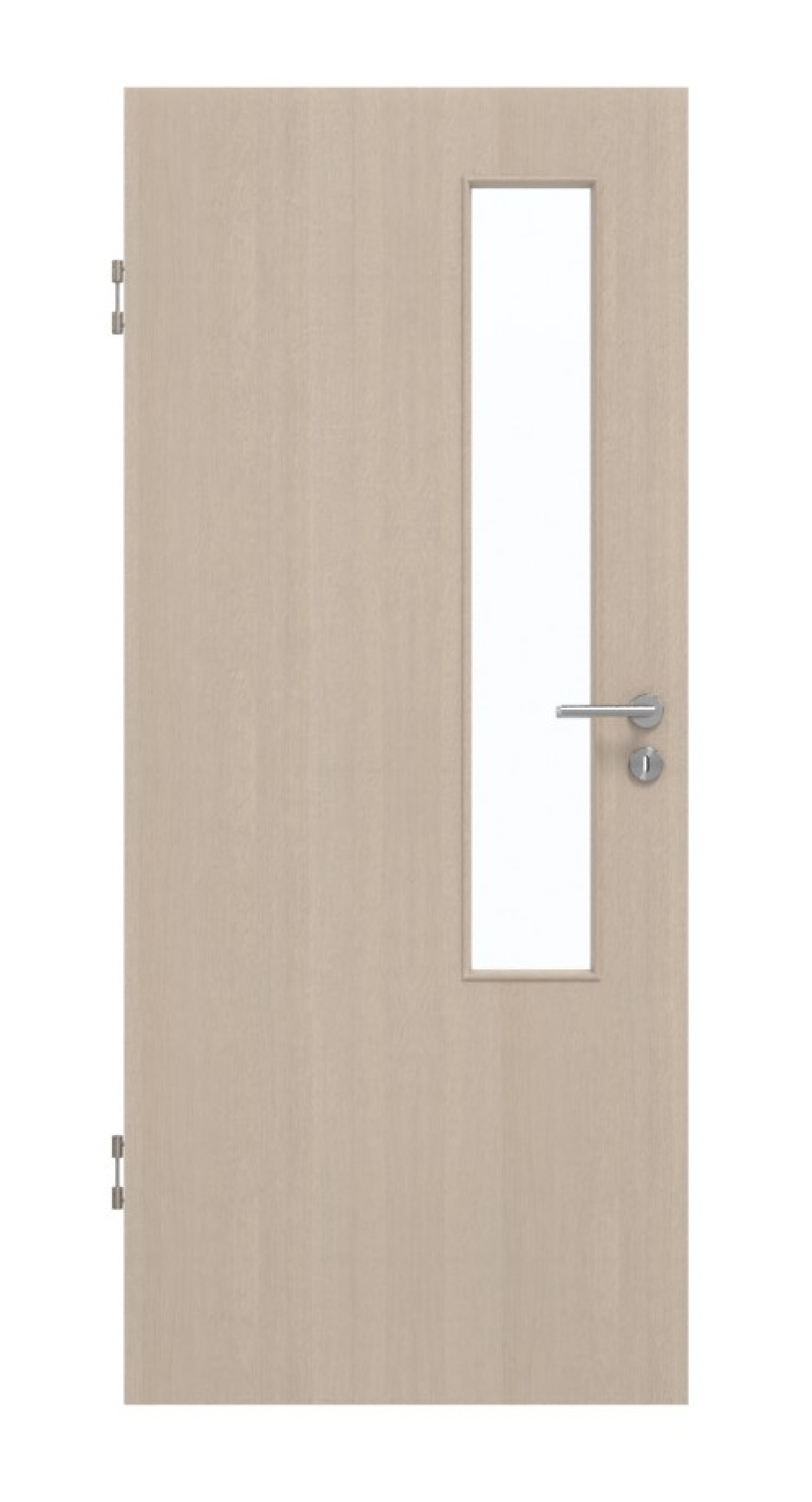 GARANT Schallschutztür Authentic Akazie GCK08 mit Lichtausschnitt LA-5 schlossseitig