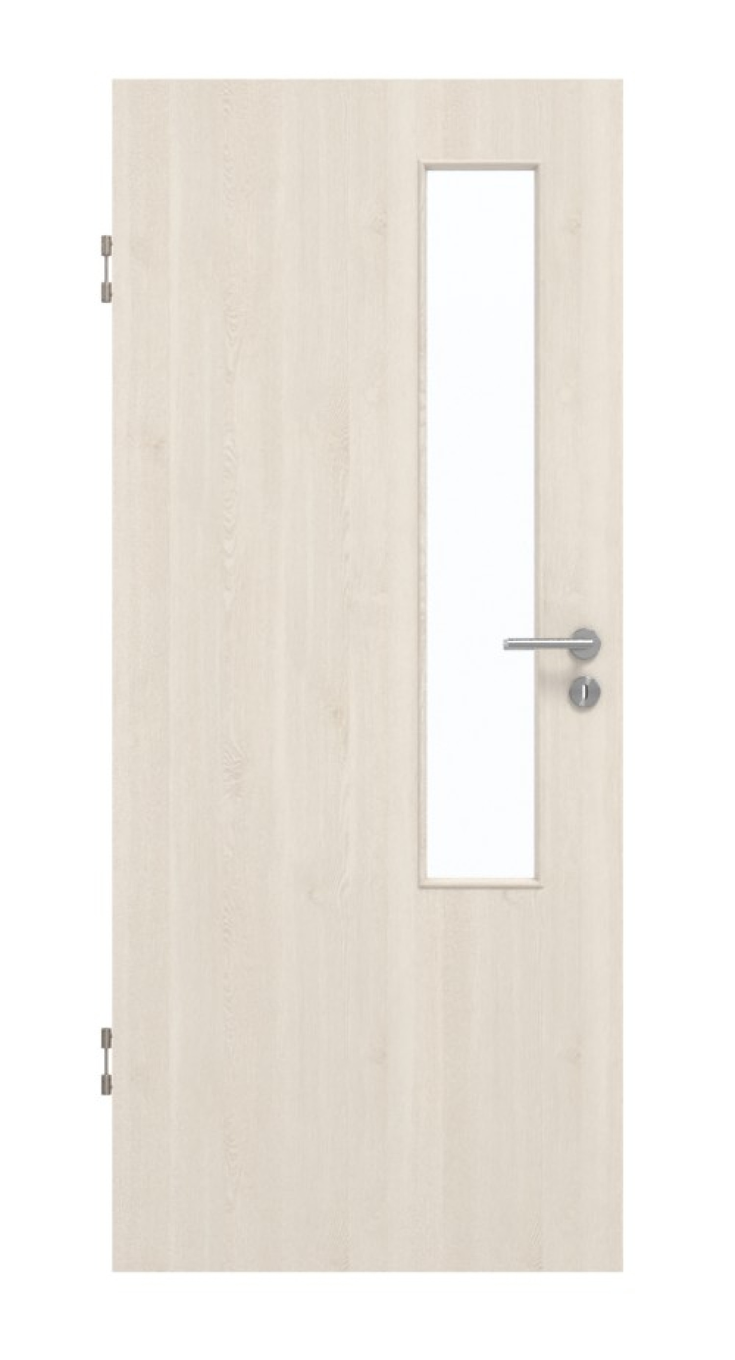 GARANT Schallschutztür Authentic Perl GCK08 mit Lichtausschnitt LA-5 schlossseitig