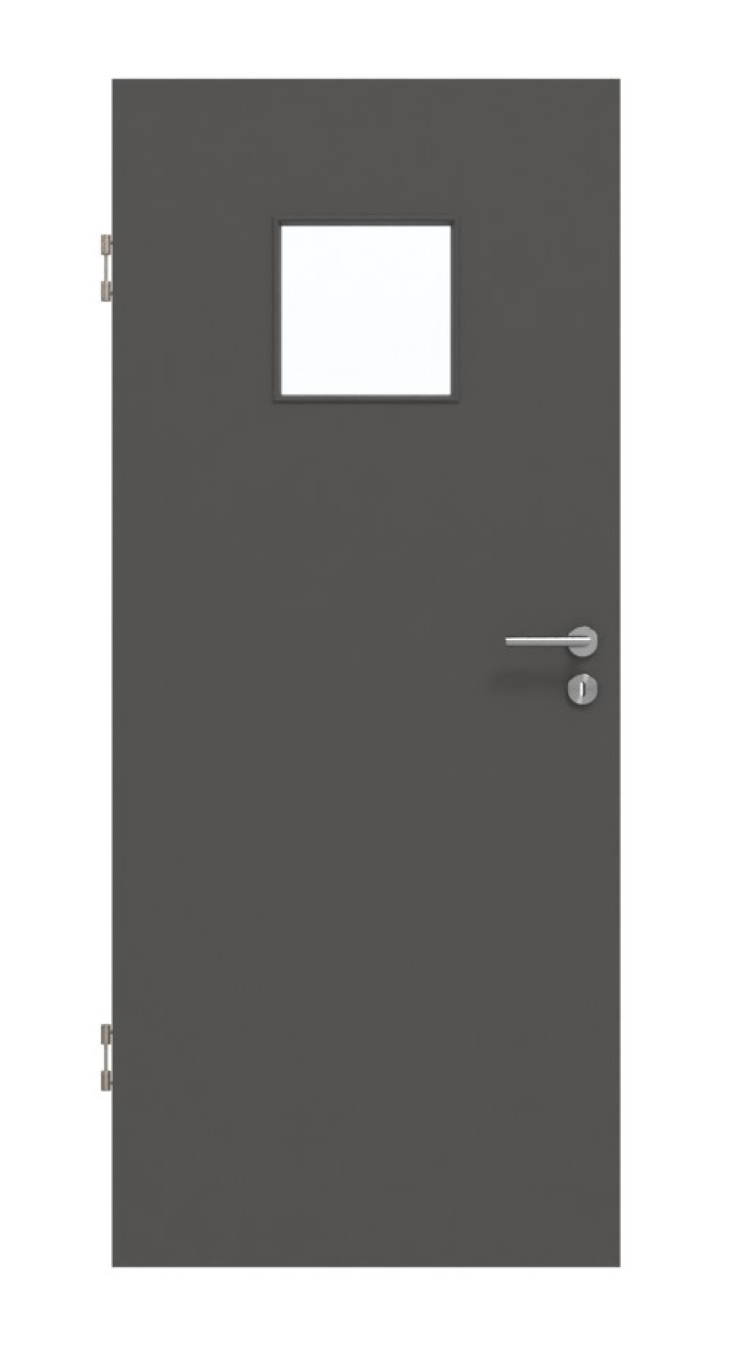 GARANT Schallschutztür 10622-60 Ebony CePaL mit Lichtausschnitt LA-7