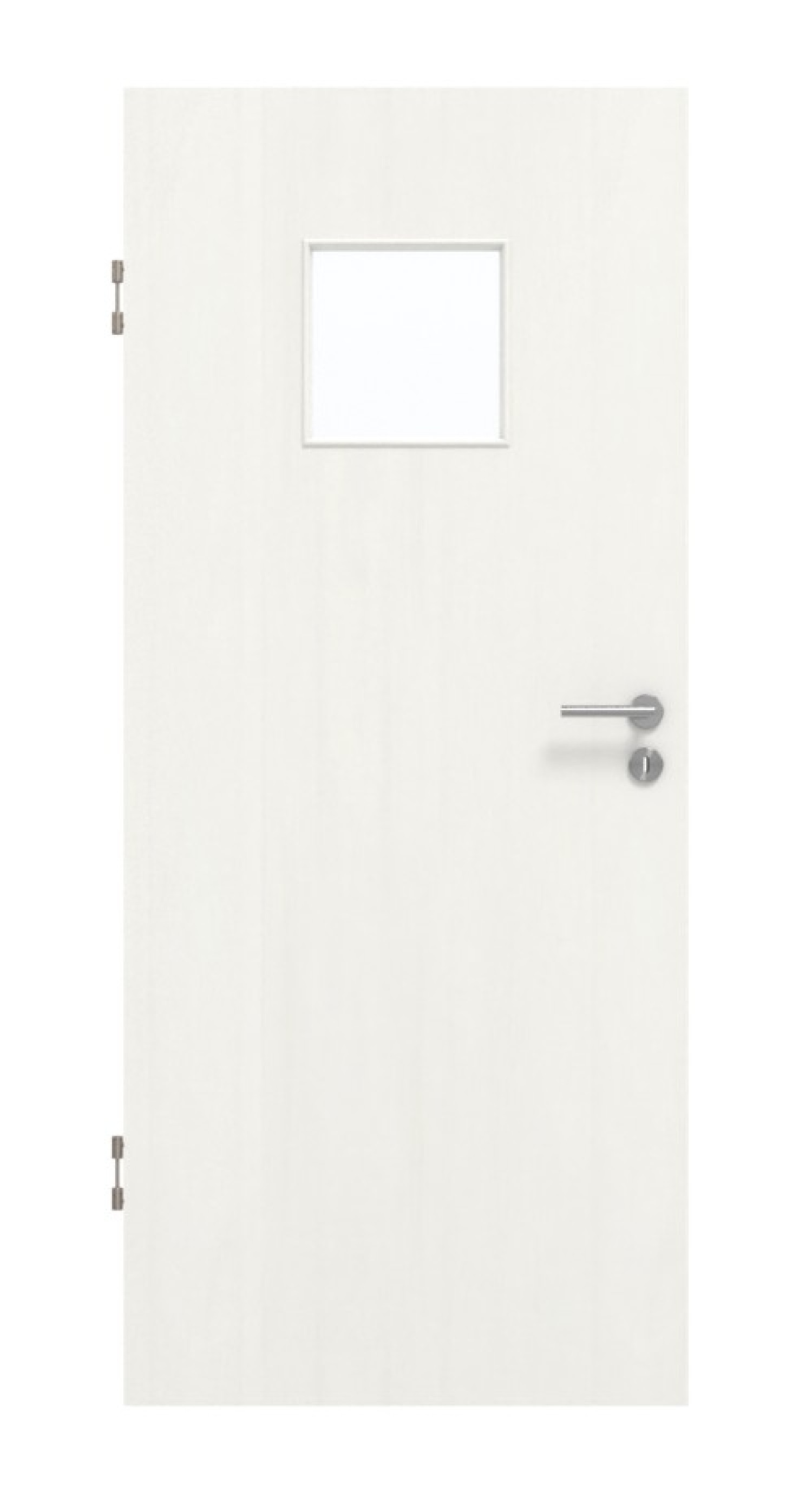 GARANT Schallschutztür Authentic Bianco CePaL mit Lichtausschnitt LA-7