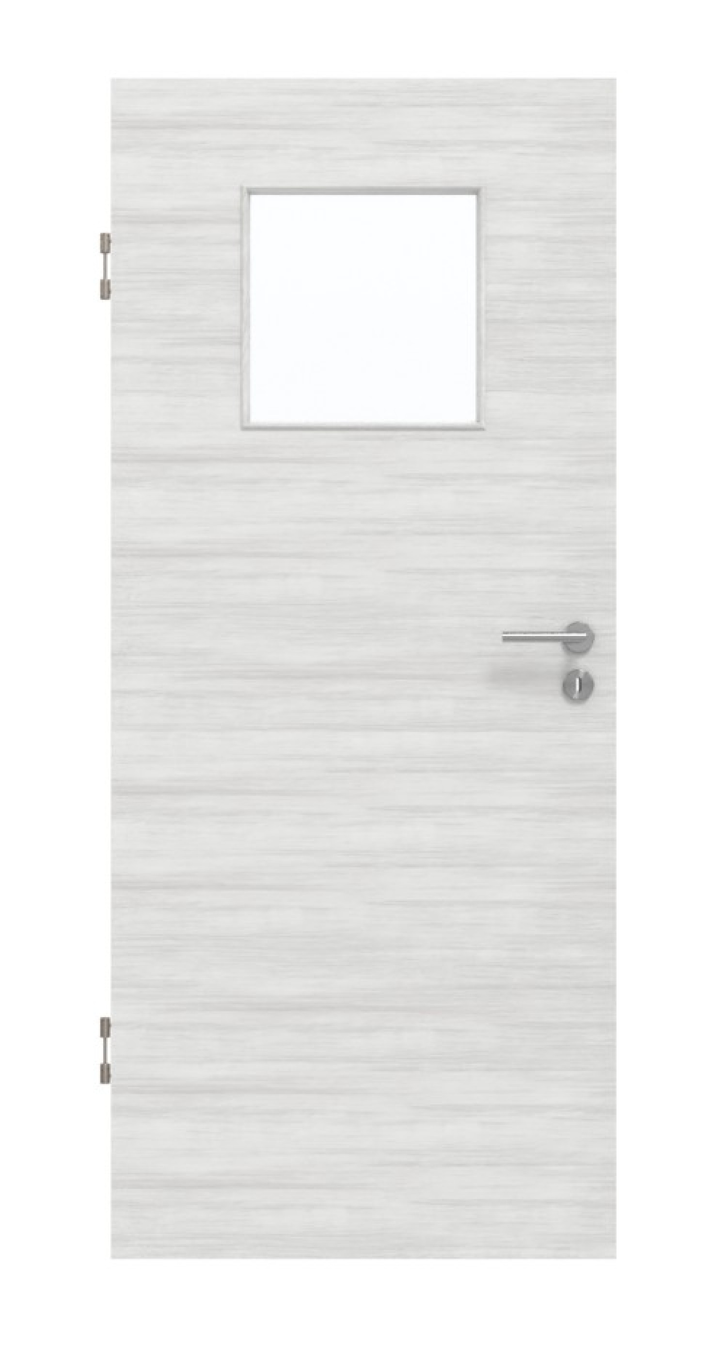 GARANT Schallschutztür Quer Authentic Grigio GCK08 mit Lichtausschnitt LA-9