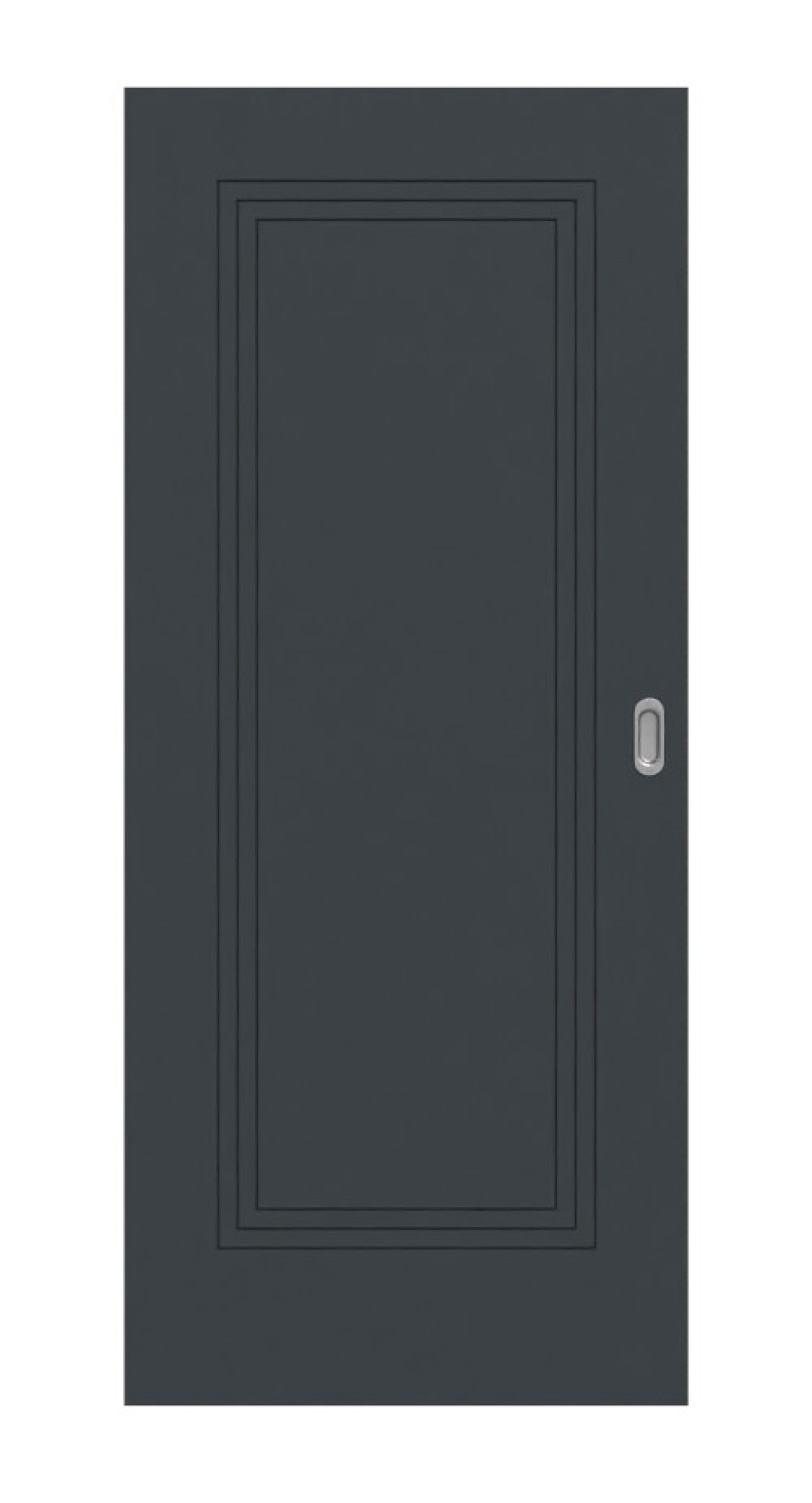 HÖRMANN Schiebetür Groove 21 Anthrazit RAL 7016 Lack DesignLine