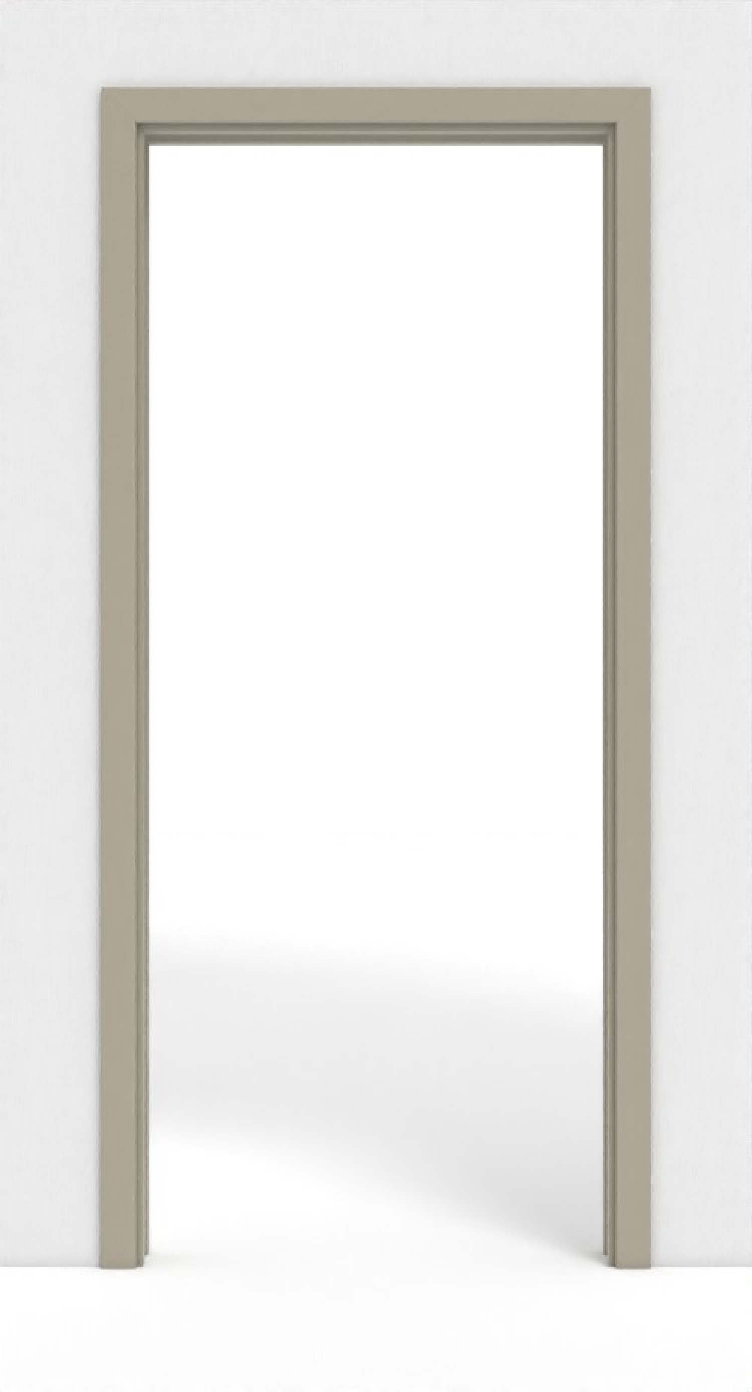 GARANT Schiebetürsystem in der Wand laufend Matt Seidengrau 7044 G-TEC