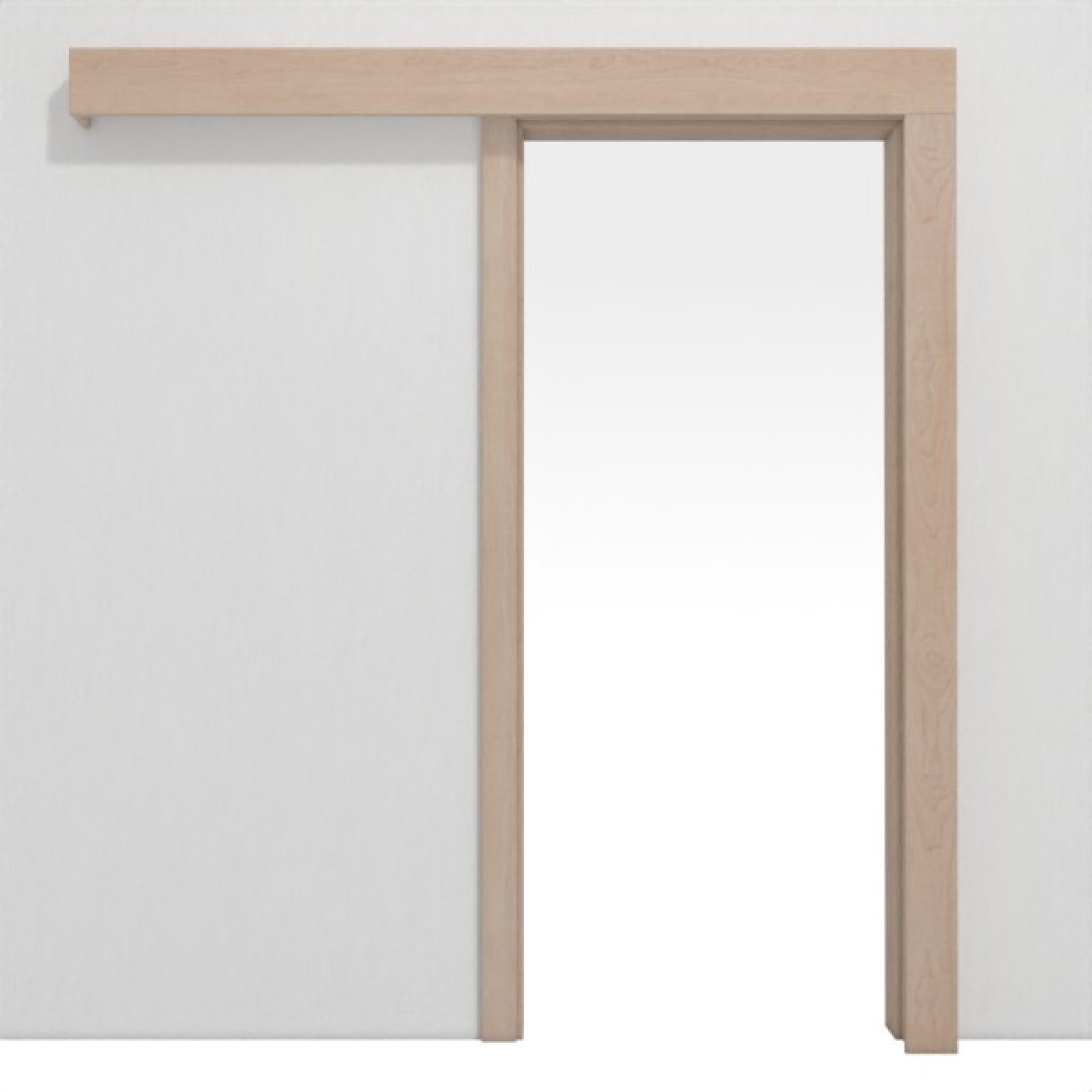Bild von Schiebetür-System Classic vor der Wand laufend Duritop Nova Ahorn - Jeld-Wen