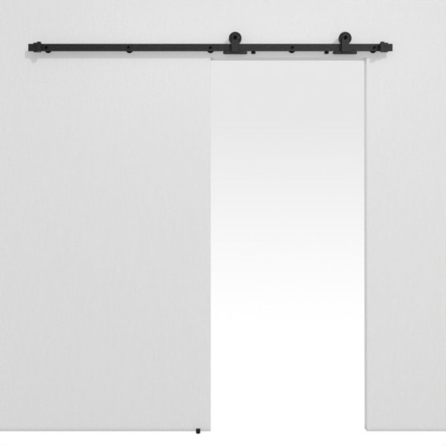 RADEX Schiebetürsystem vor der Wand laufend Luna