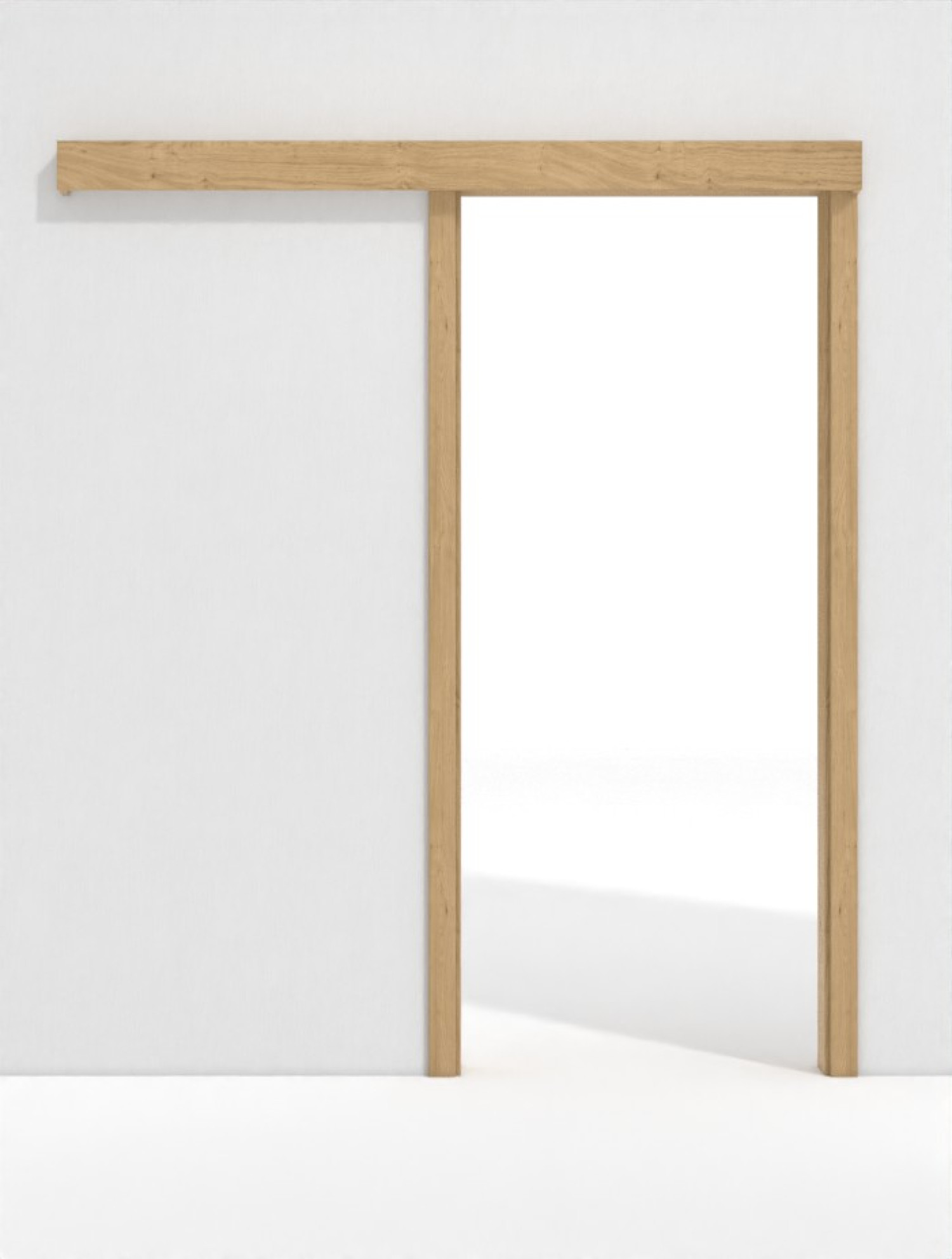 GARANT Schiebetürsystem vor der Wand laufend Authentic Asteiche CePaL