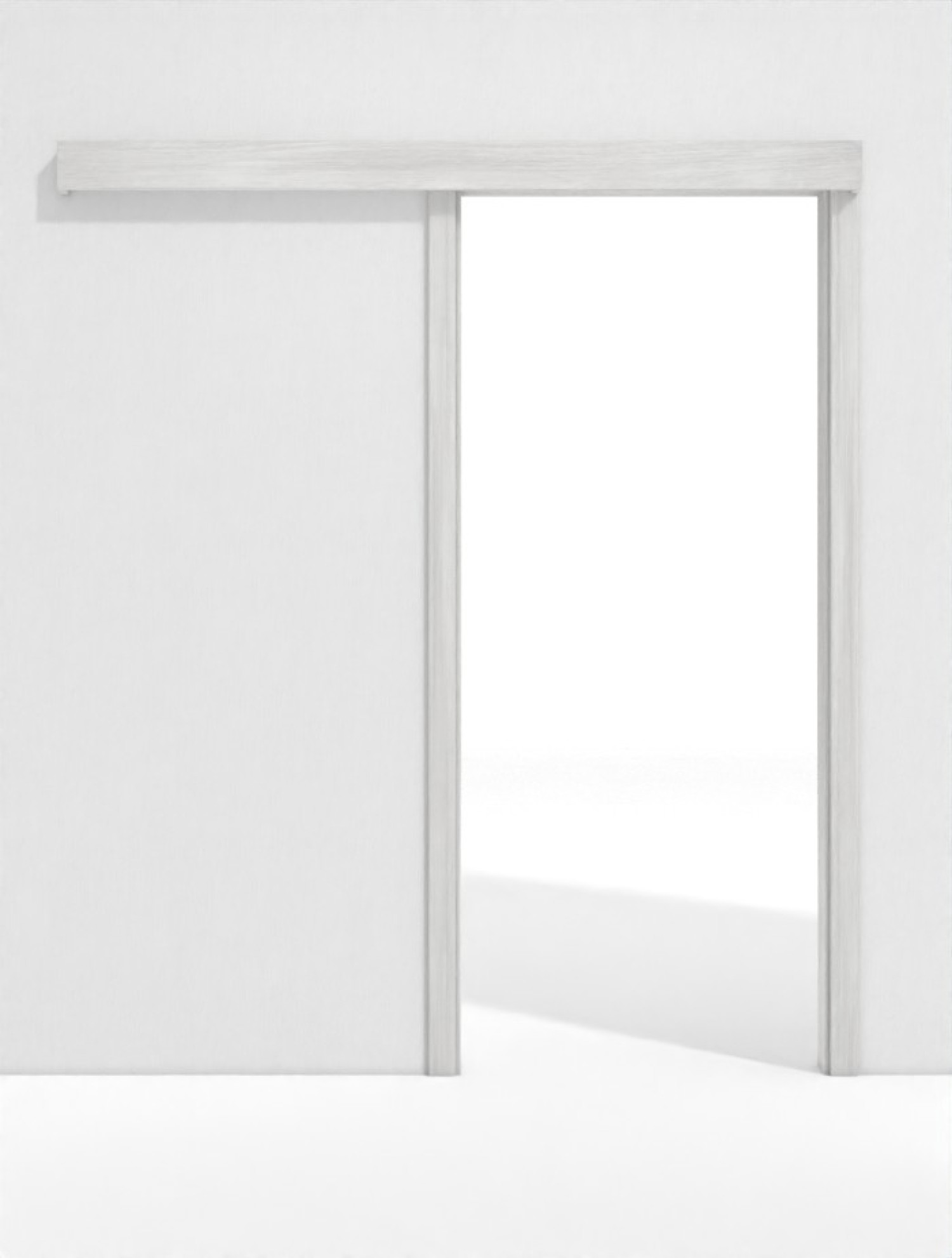 GARANT Schiebetürsystem vor der Wand laufend Authentic Grigio CePaL