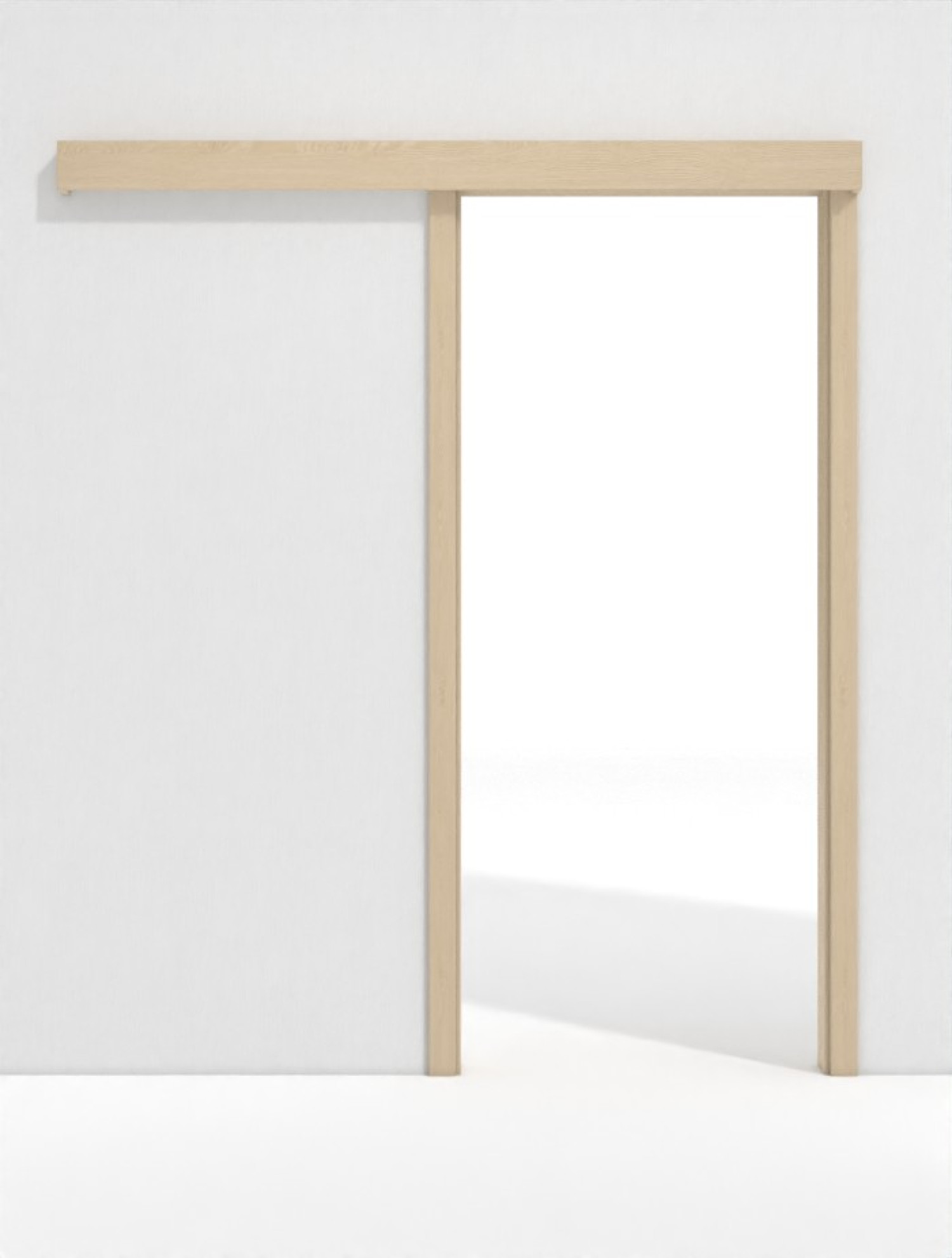 GARANT Schiebetürsystem vor der Wand laufend Authentic Sand CePaL