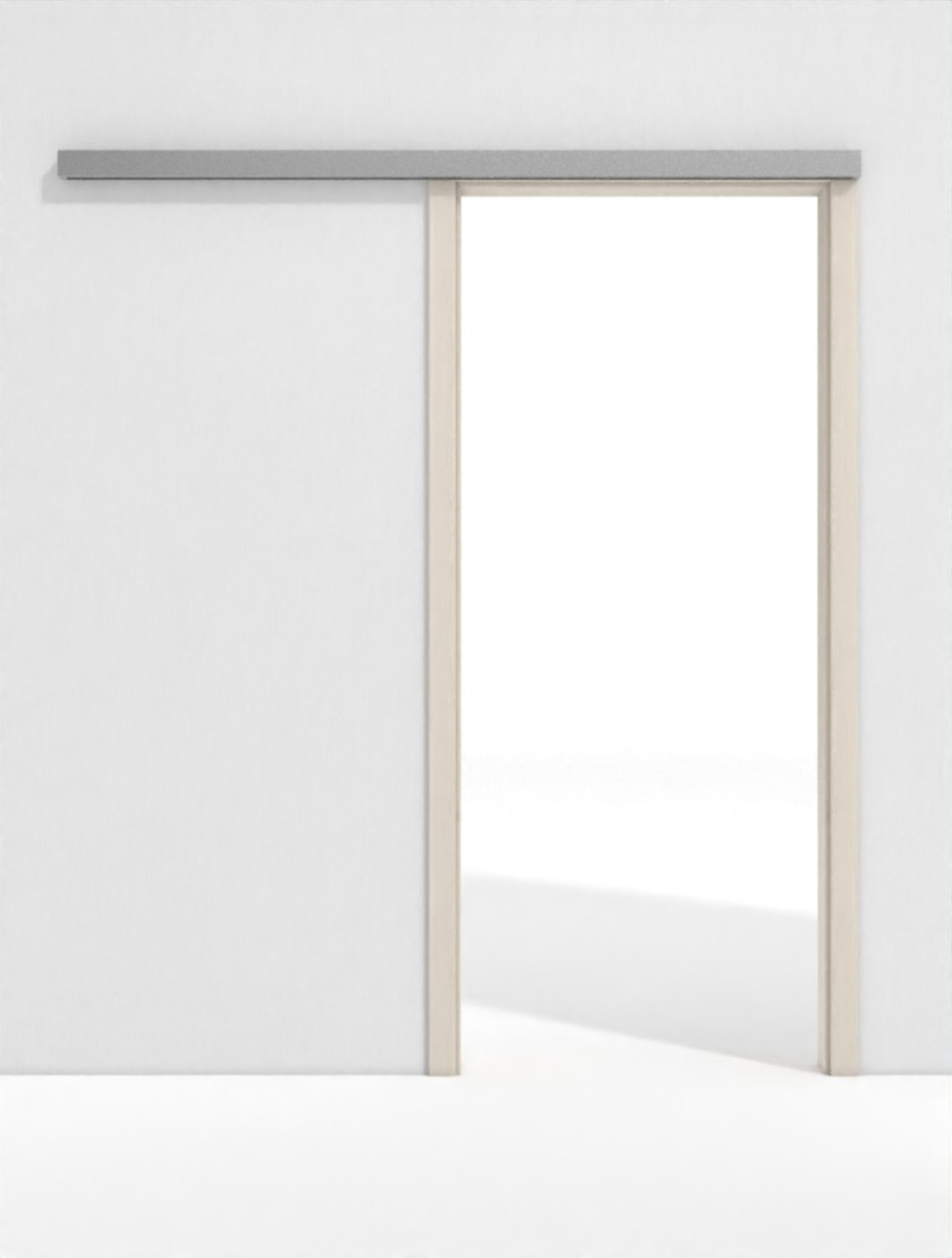 GARANT Line-Schiebetürsystem vor der Wand laufend Authentic Perl CePaL