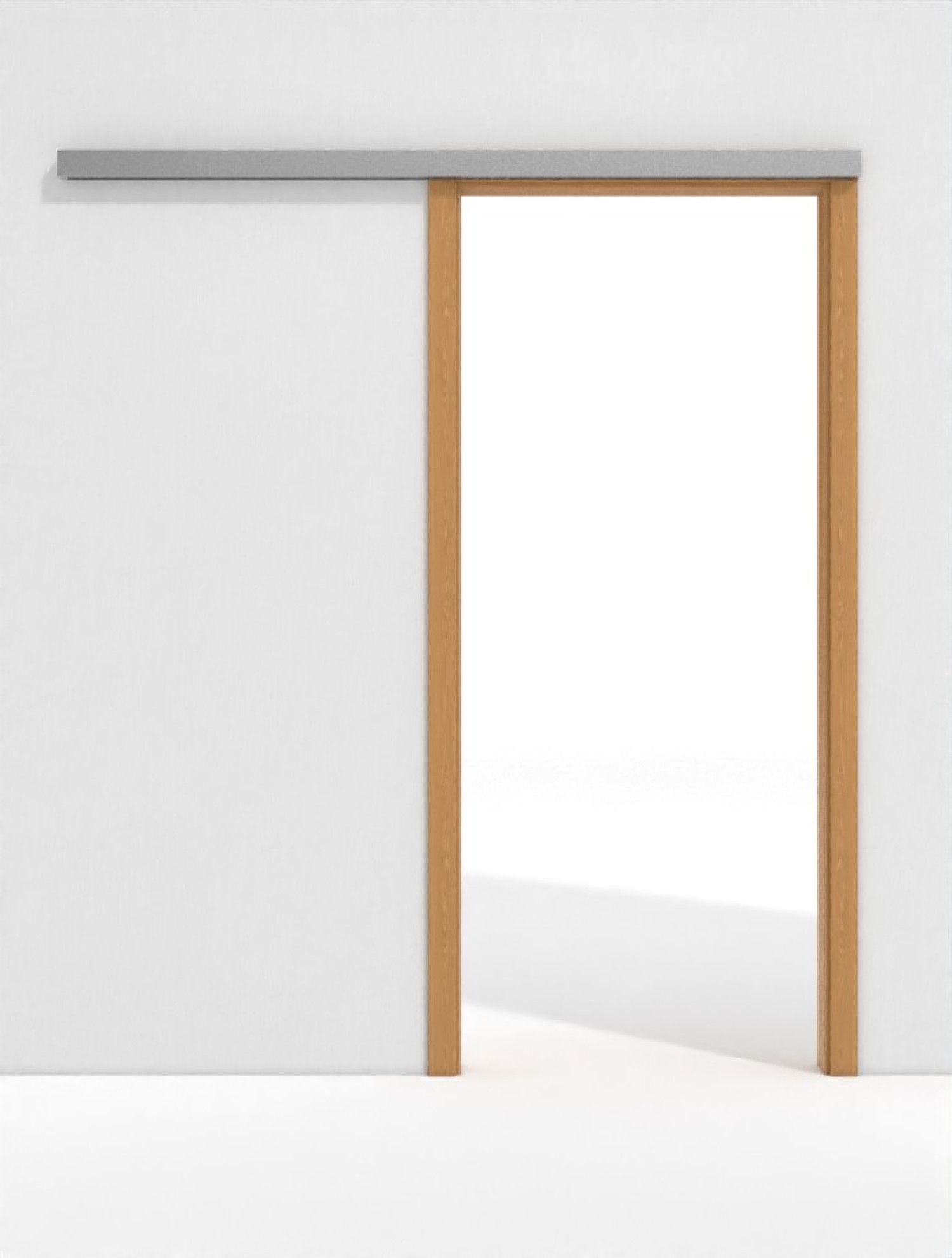 GARANT Line-Schiebetürsystem vor der Wand laufend Eiche Premium CePaL