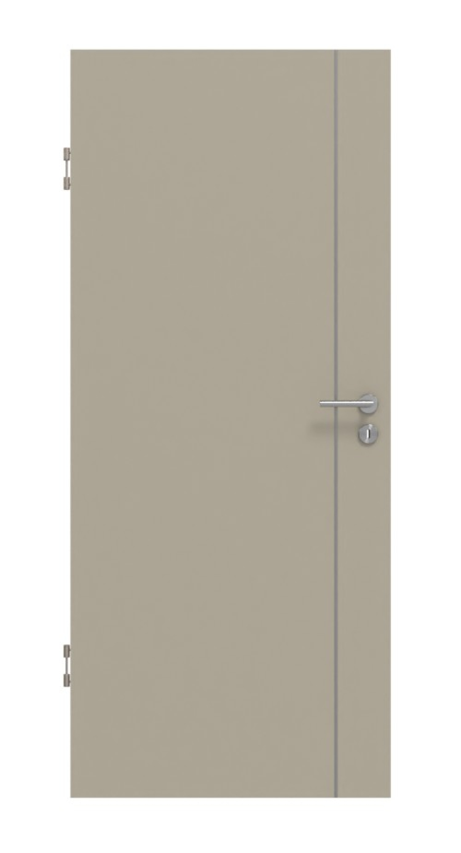 GARANT Wärmeschutztür Aura 850 Matt Seidengrau 7044 G-TEC