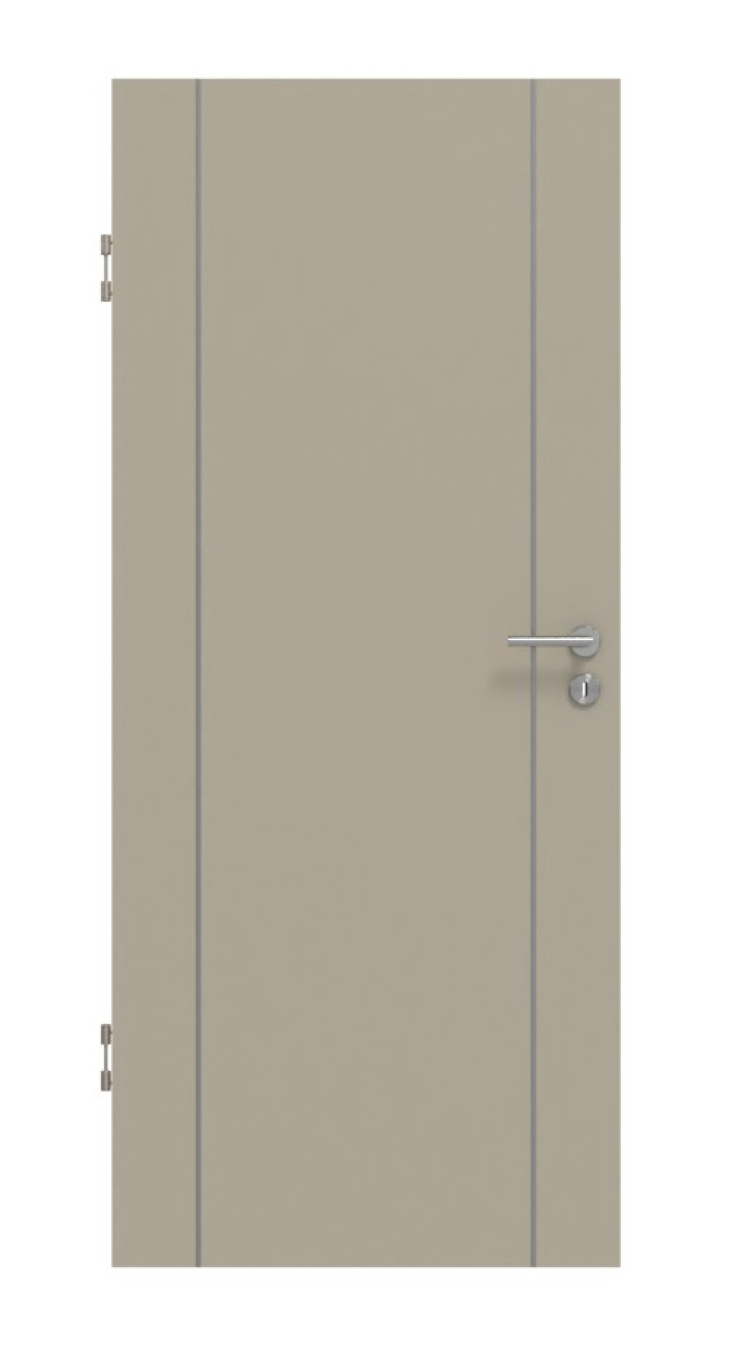 GARANT Wärmeschutztür Aura 851 Matt Seidengrau 7044 G-TEC