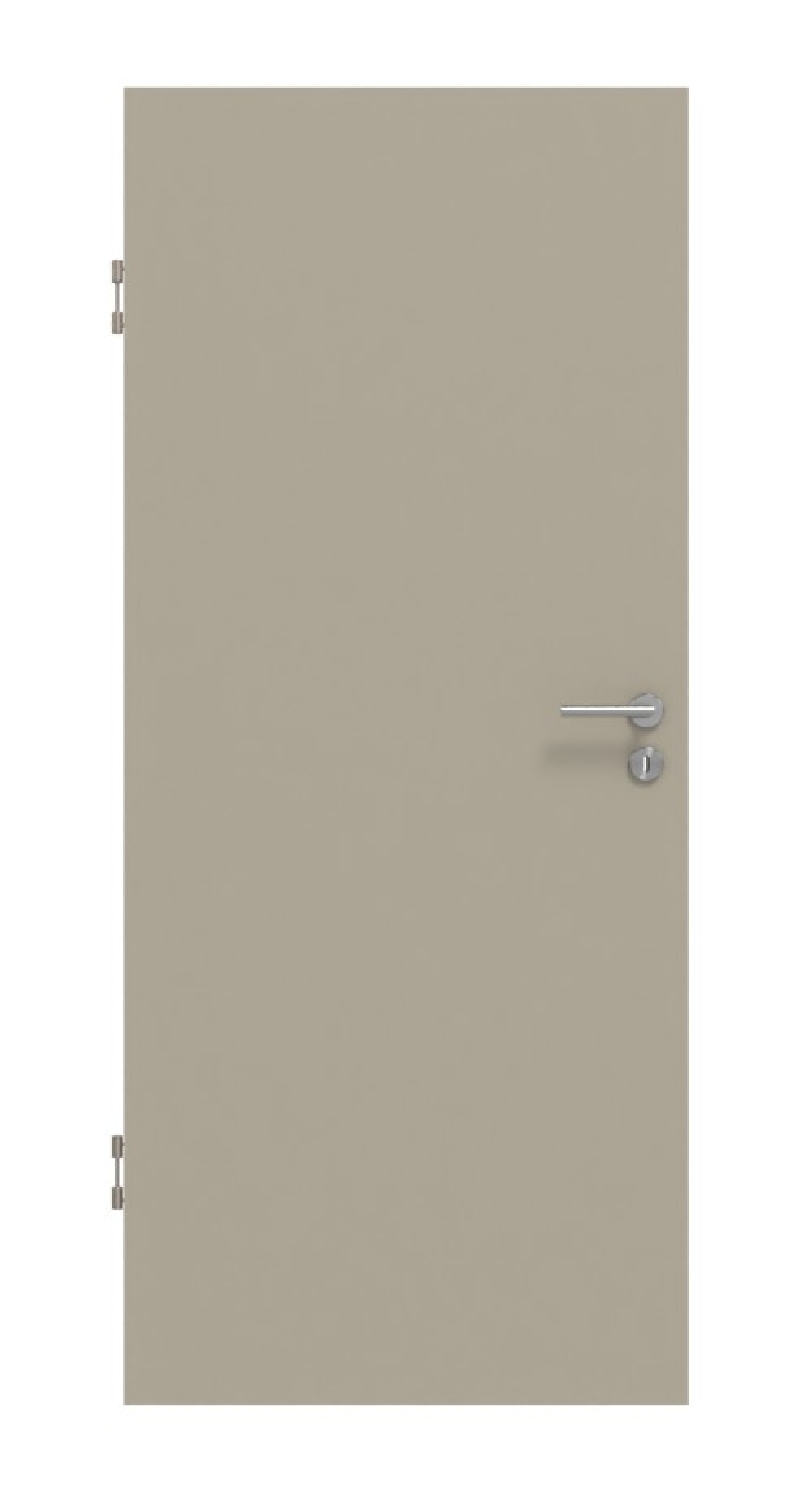 GARANT Wärmeschutztür Matt Seidengrau 7044 G-TEC