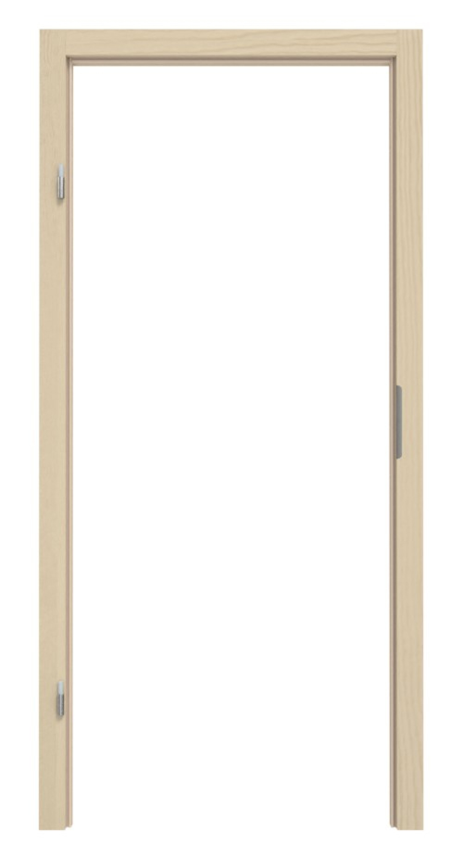 Blendrahmen Kiefer natur roh mit eckiger Kante 80x60mm - Deine Tür