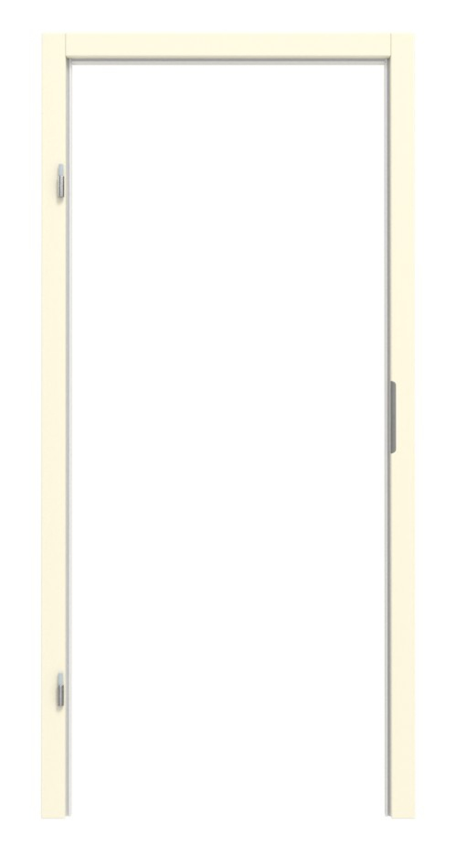 Blendrahmen D 435-60 Pongee Resopal mit eckiger Kante 80x60mm - Deine Tür
