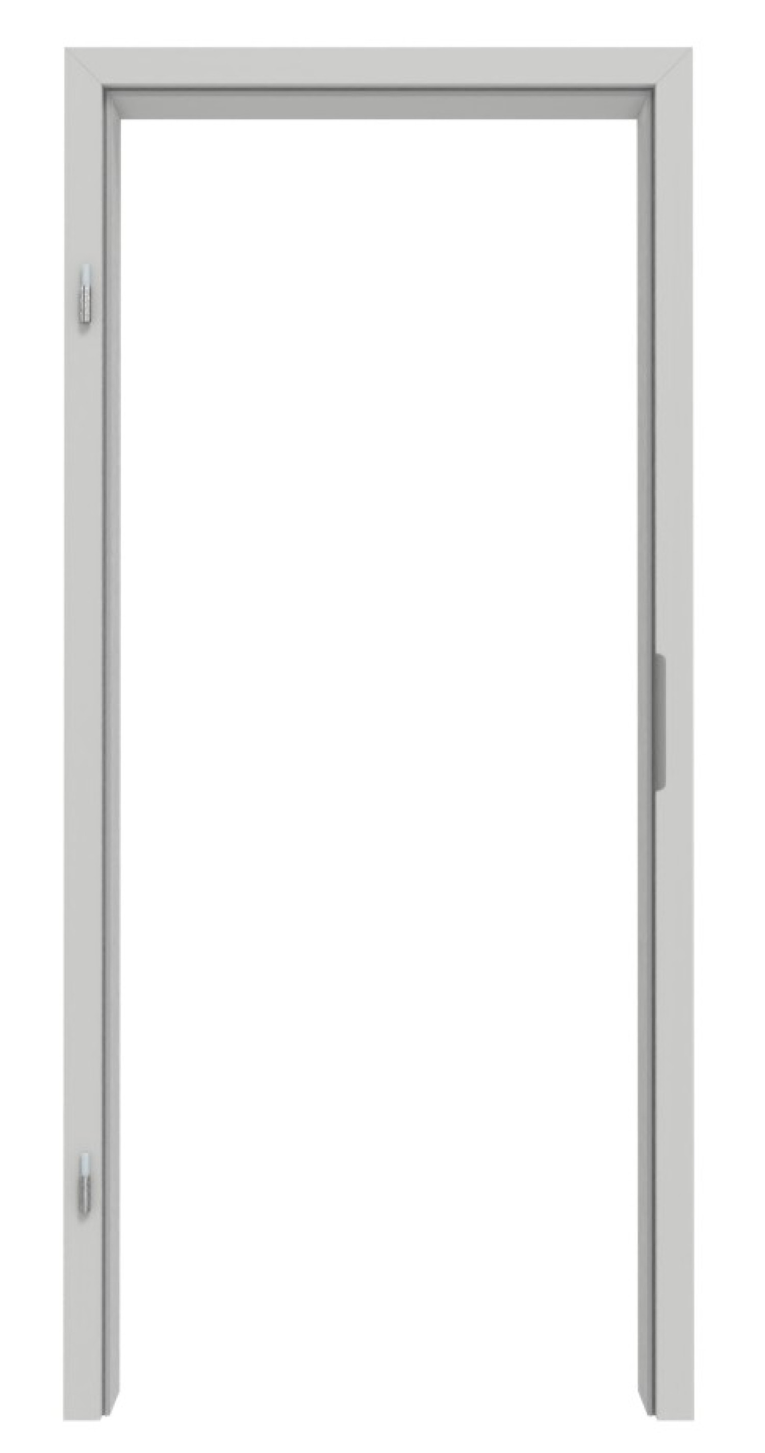 GARANT Zarge D92-60 Dove Grey Resopal mit eckiger Kante