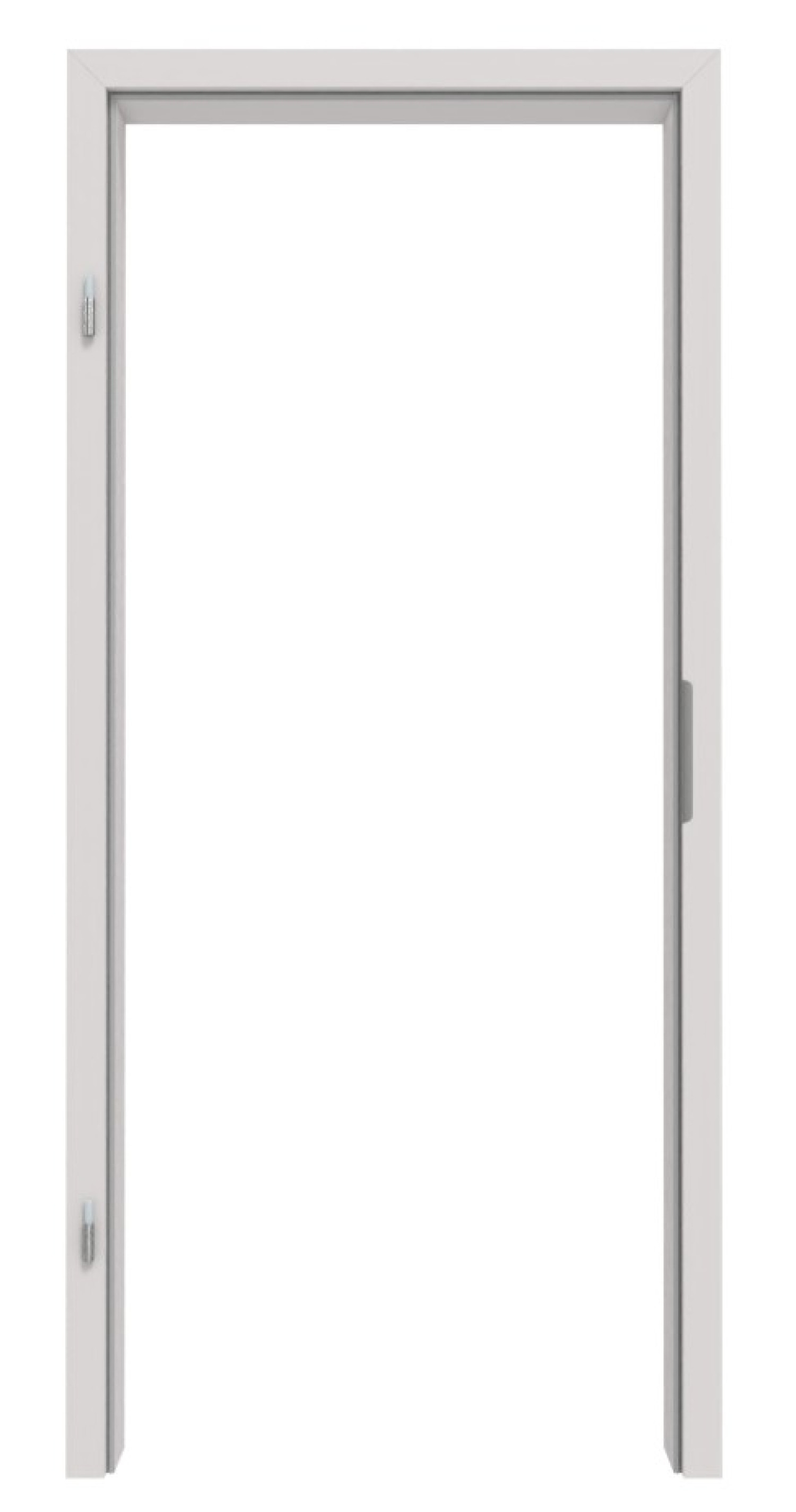 GARANT Zarge U12188SD Lichtgrau GHK08 mit eckiger Kante