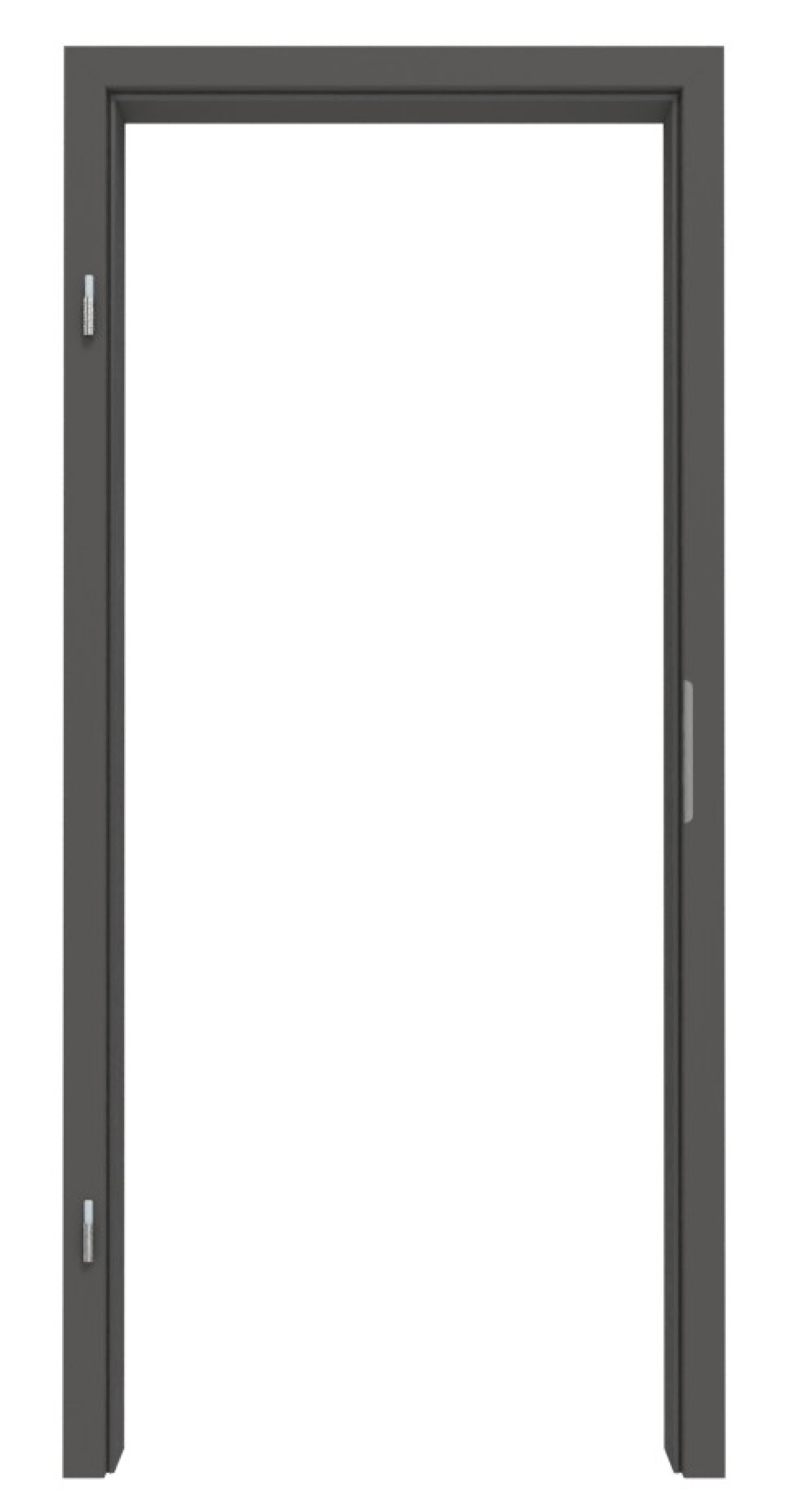 GARANT Zarge 10622-60 Ebony CePaL mit kleiner Rundkante